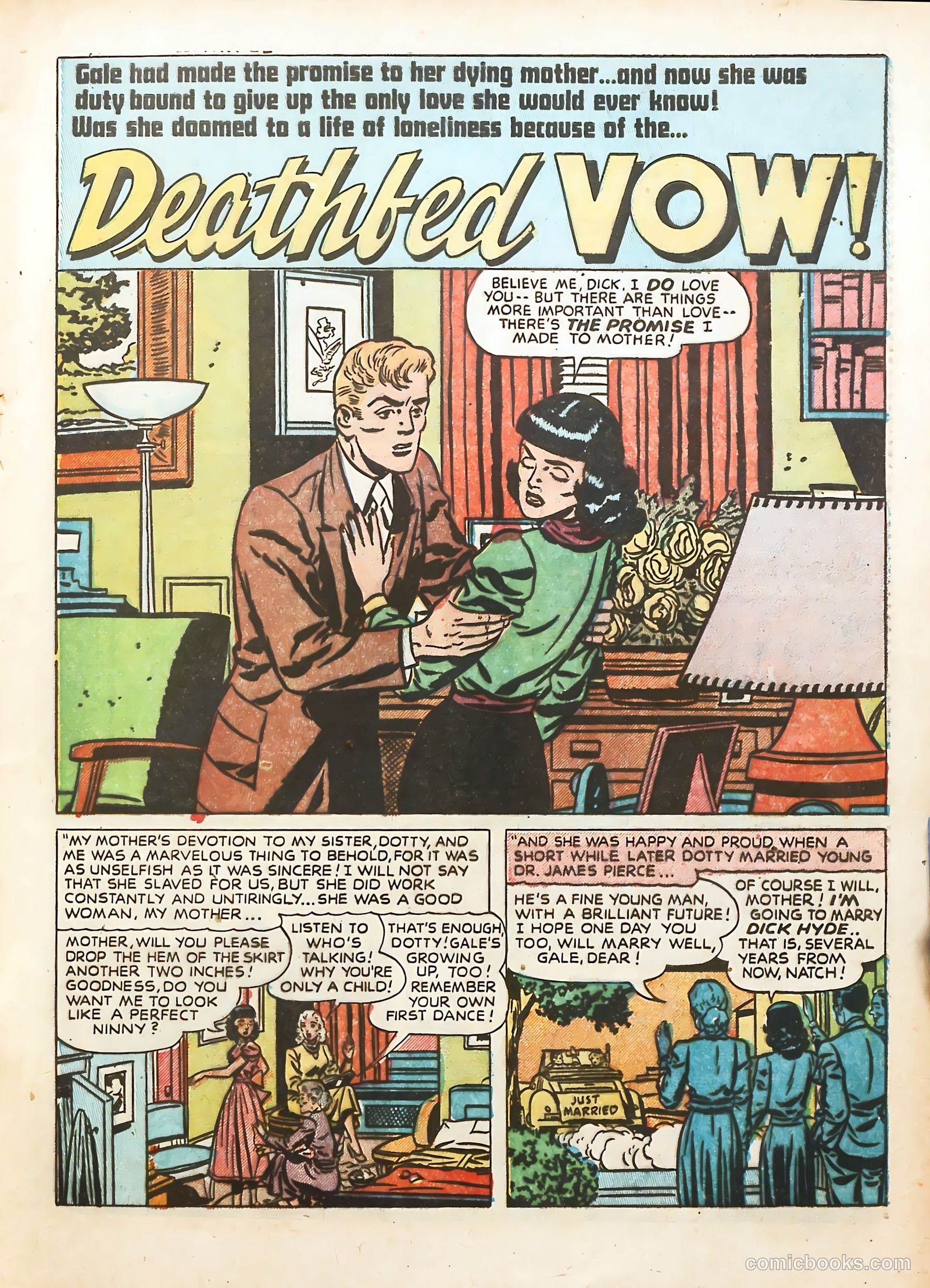 Young Romance #15 (1949) — page 25 of 52