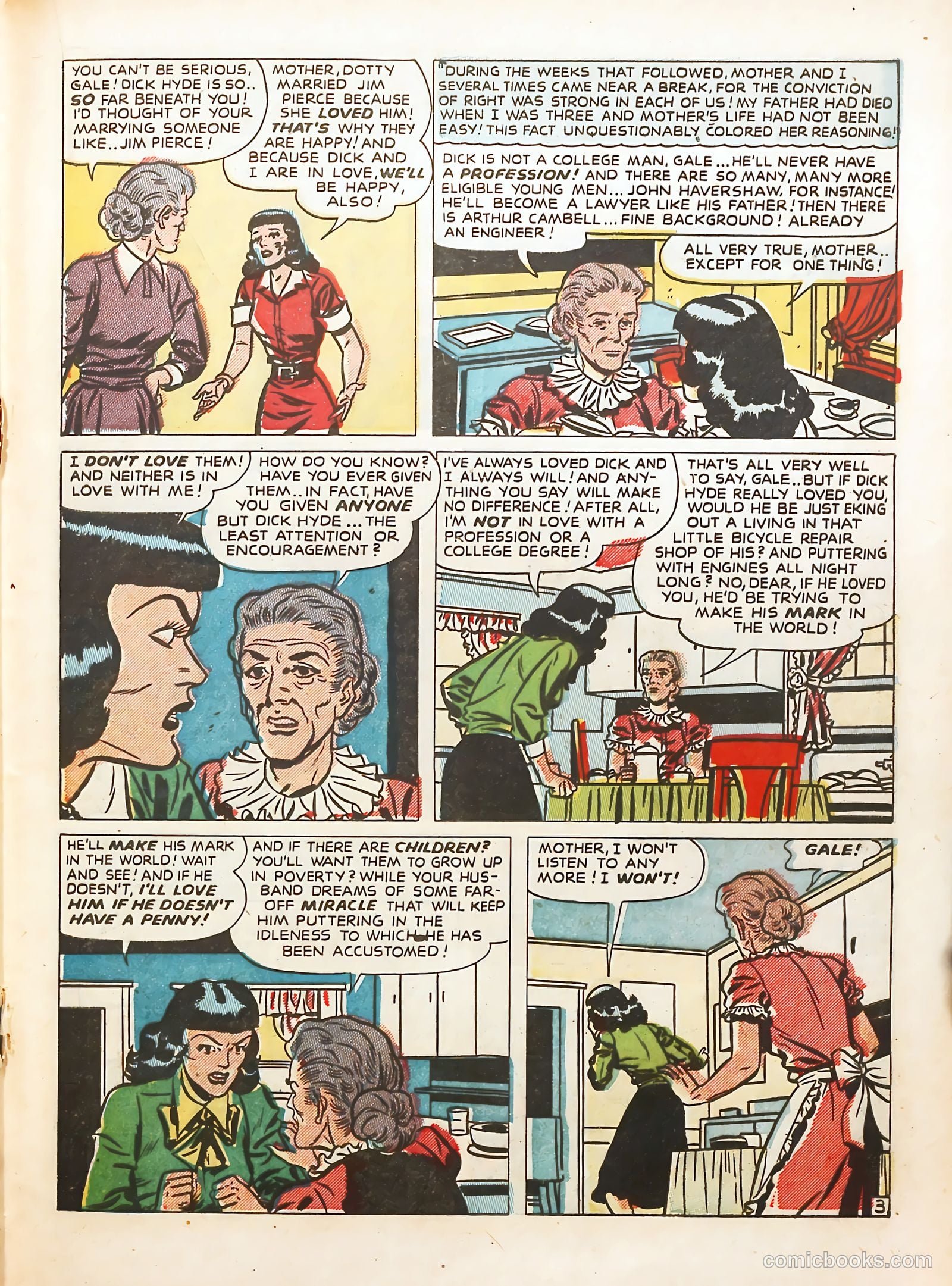 Young Romance #15 (1949) — page 27 of 52