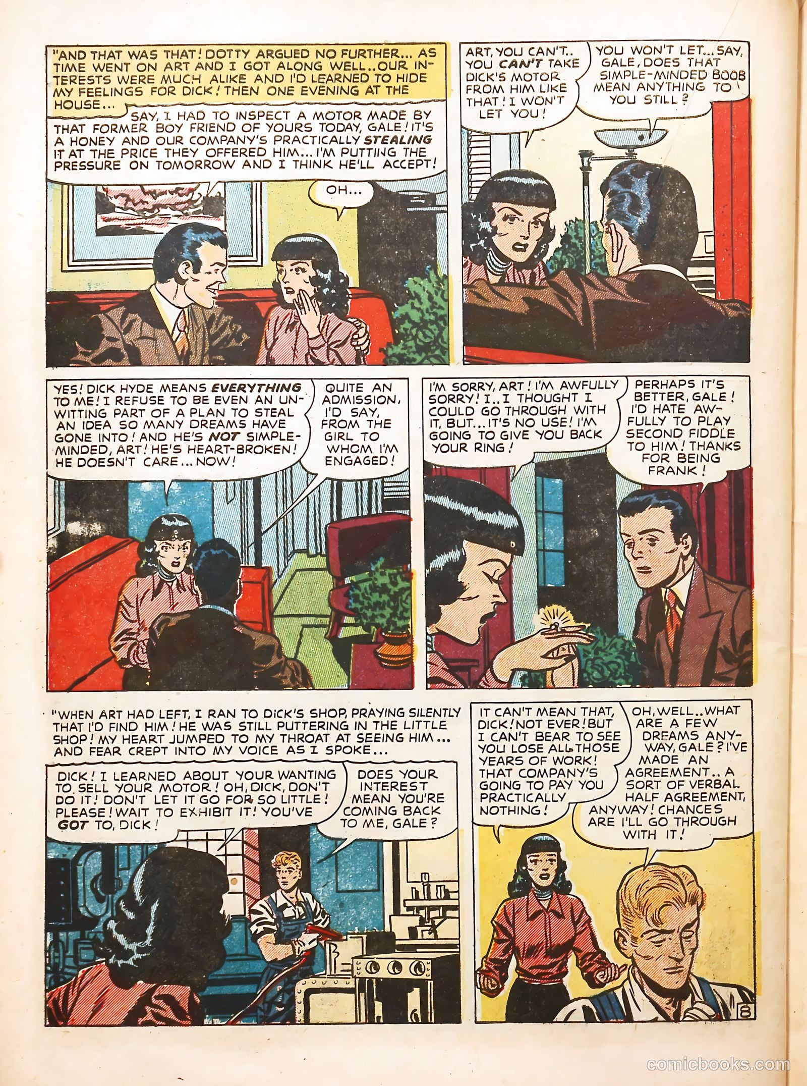 Young Romance #15 (1949) — page 32 of 52