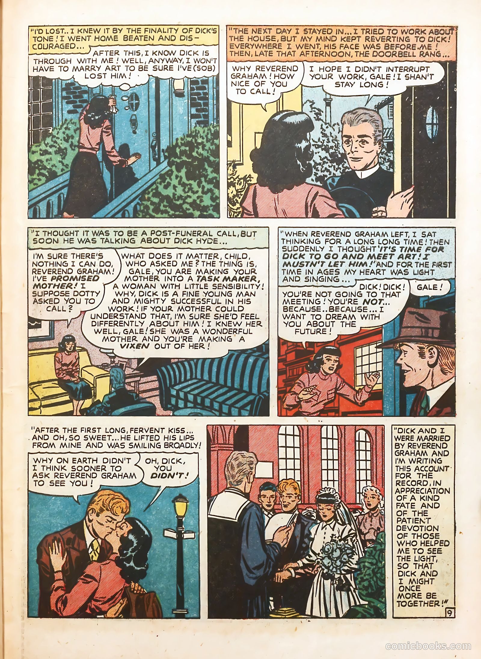 Young Romance #15 (1949) — page 33 of 52