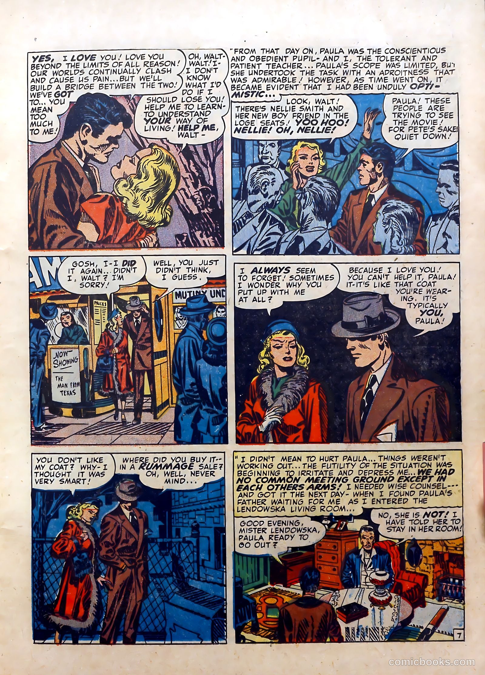 Young Romance #16 (1949) — page 9 of 52