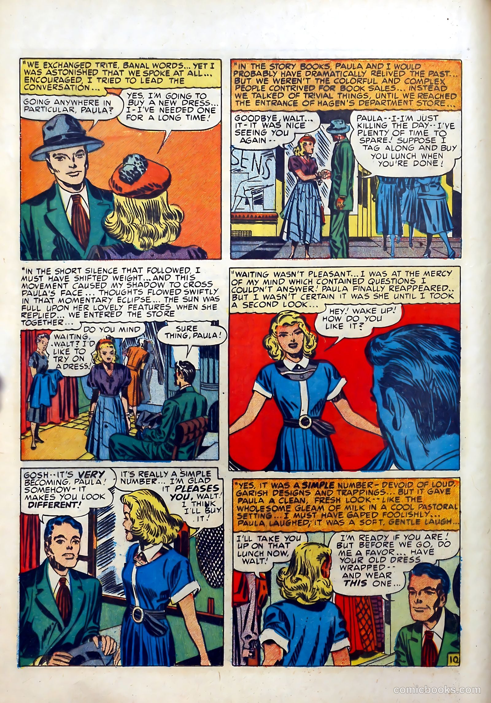 Young Romance #16 (1949) — page 12 of 52