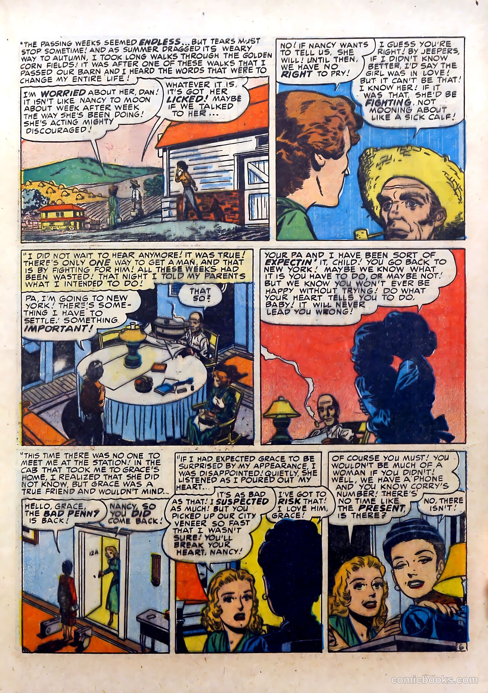Young Romance #16 (1949) — page 19 of 52