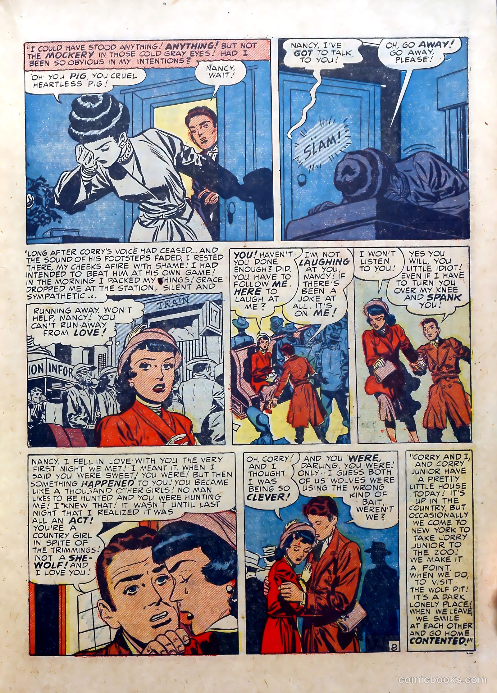 Young Romance #16 (1949) — page 21 of 52