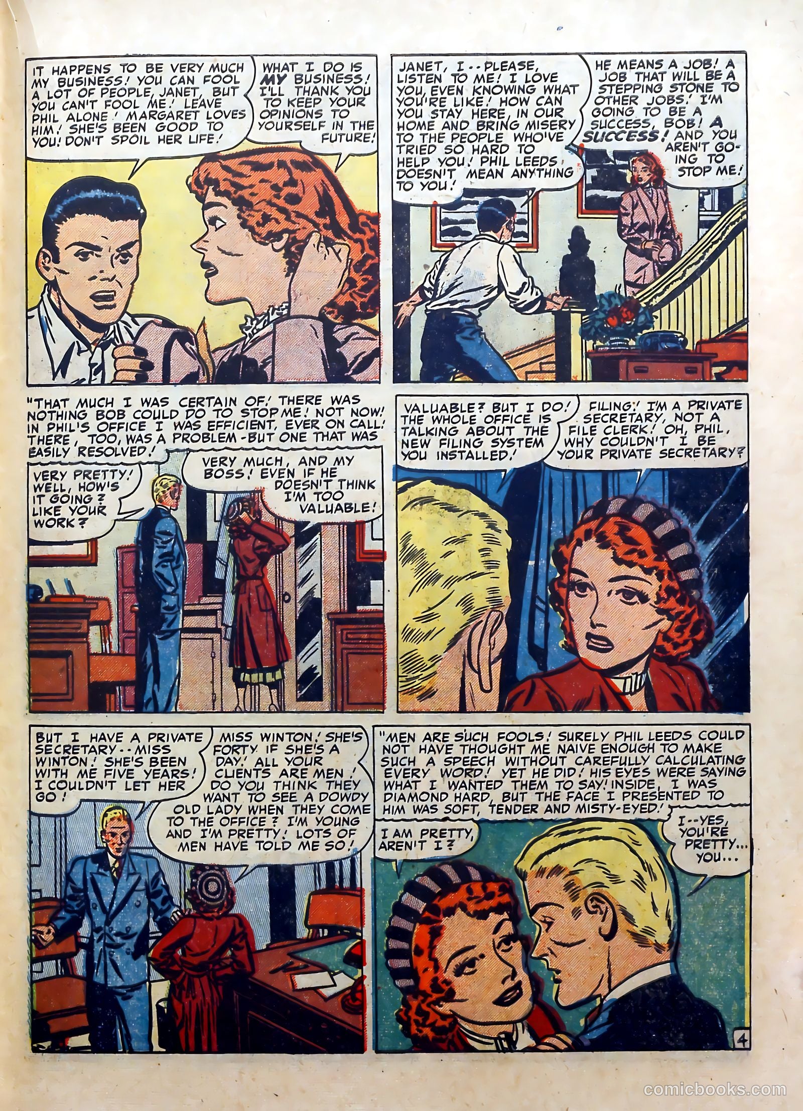 Young Romance #16 (1949) — page 33 of 52