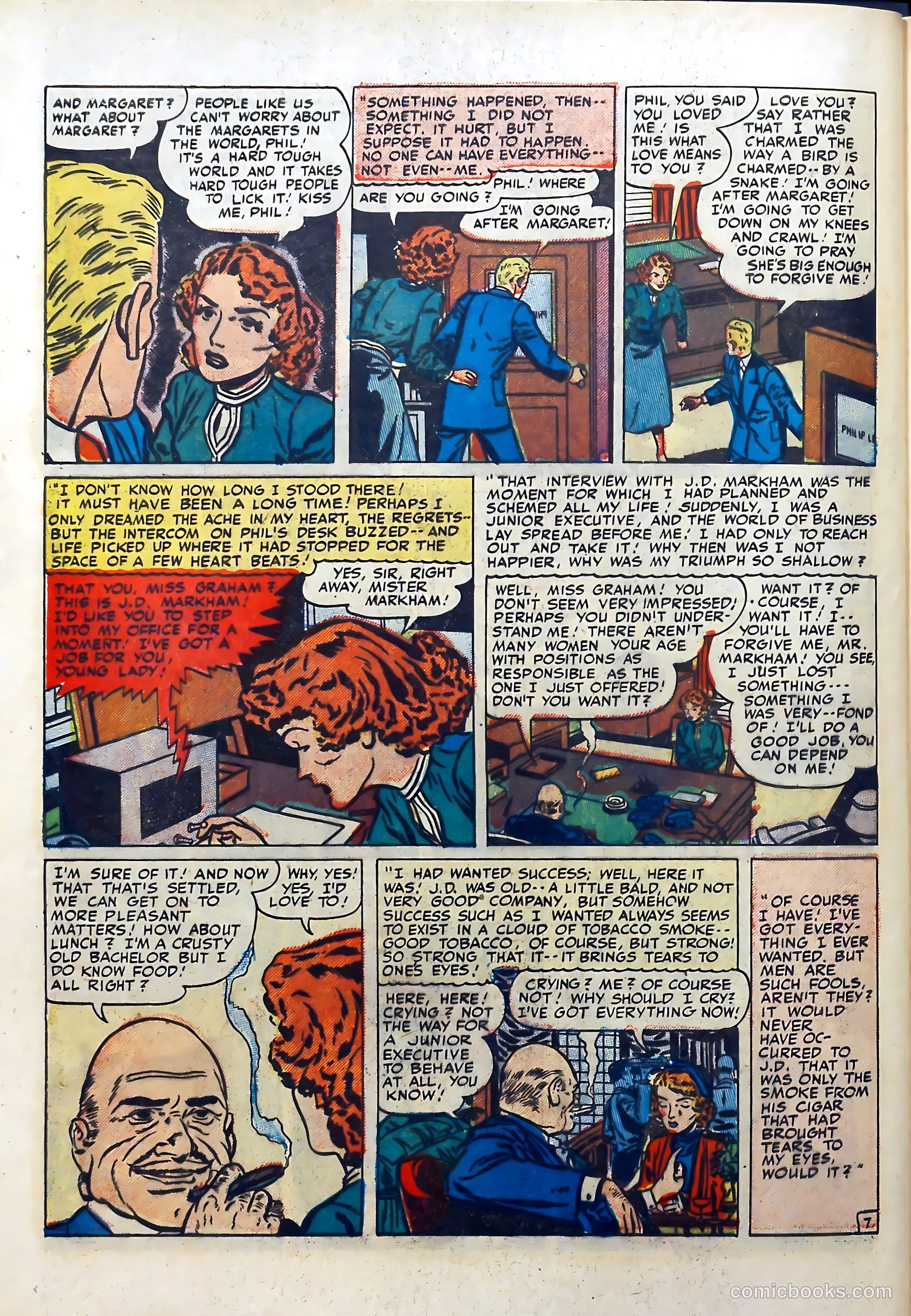 Young Romance #16 (1949) — page 36 of 52
