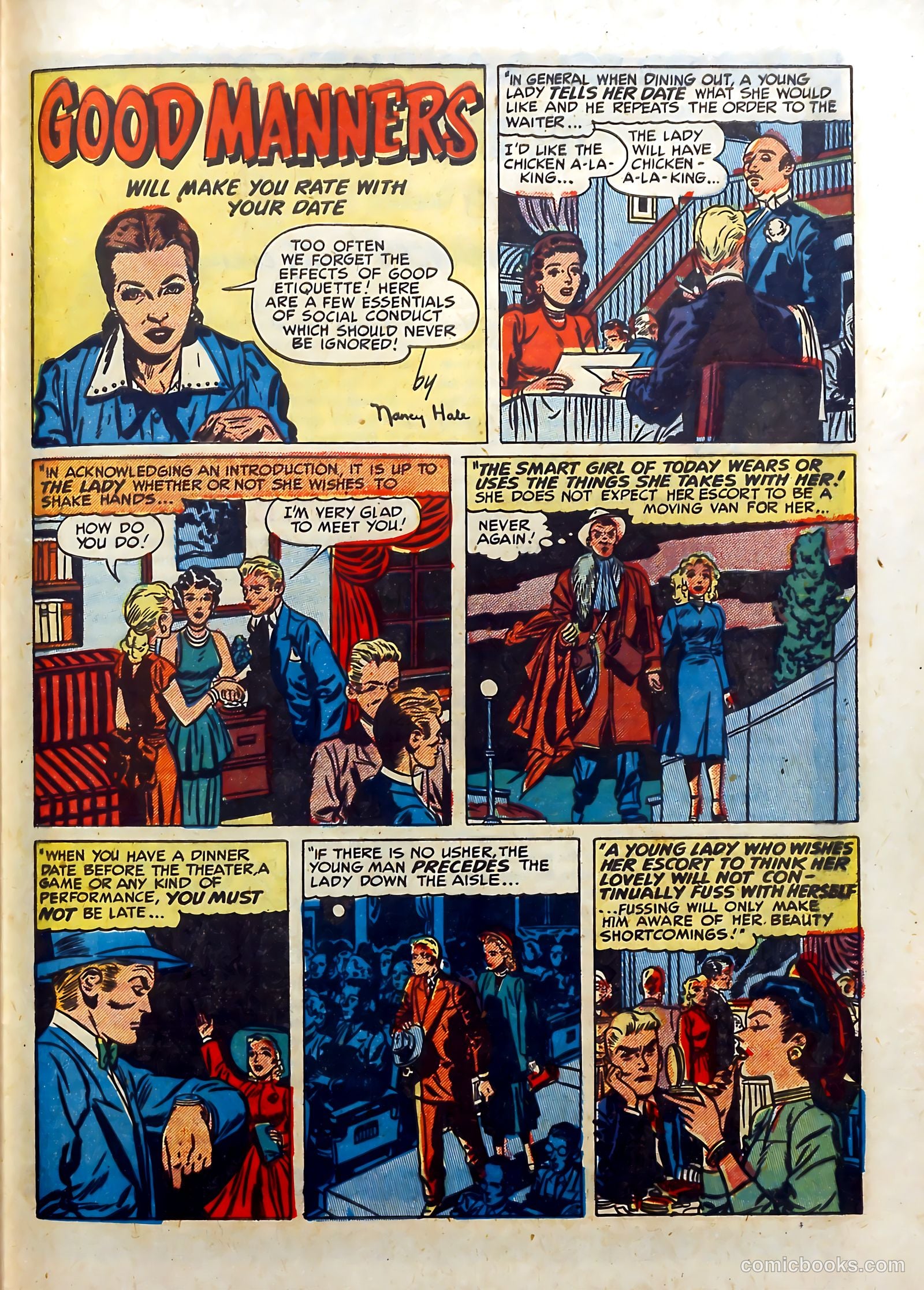 Young Romance #16 (1949) — page 37 of 52