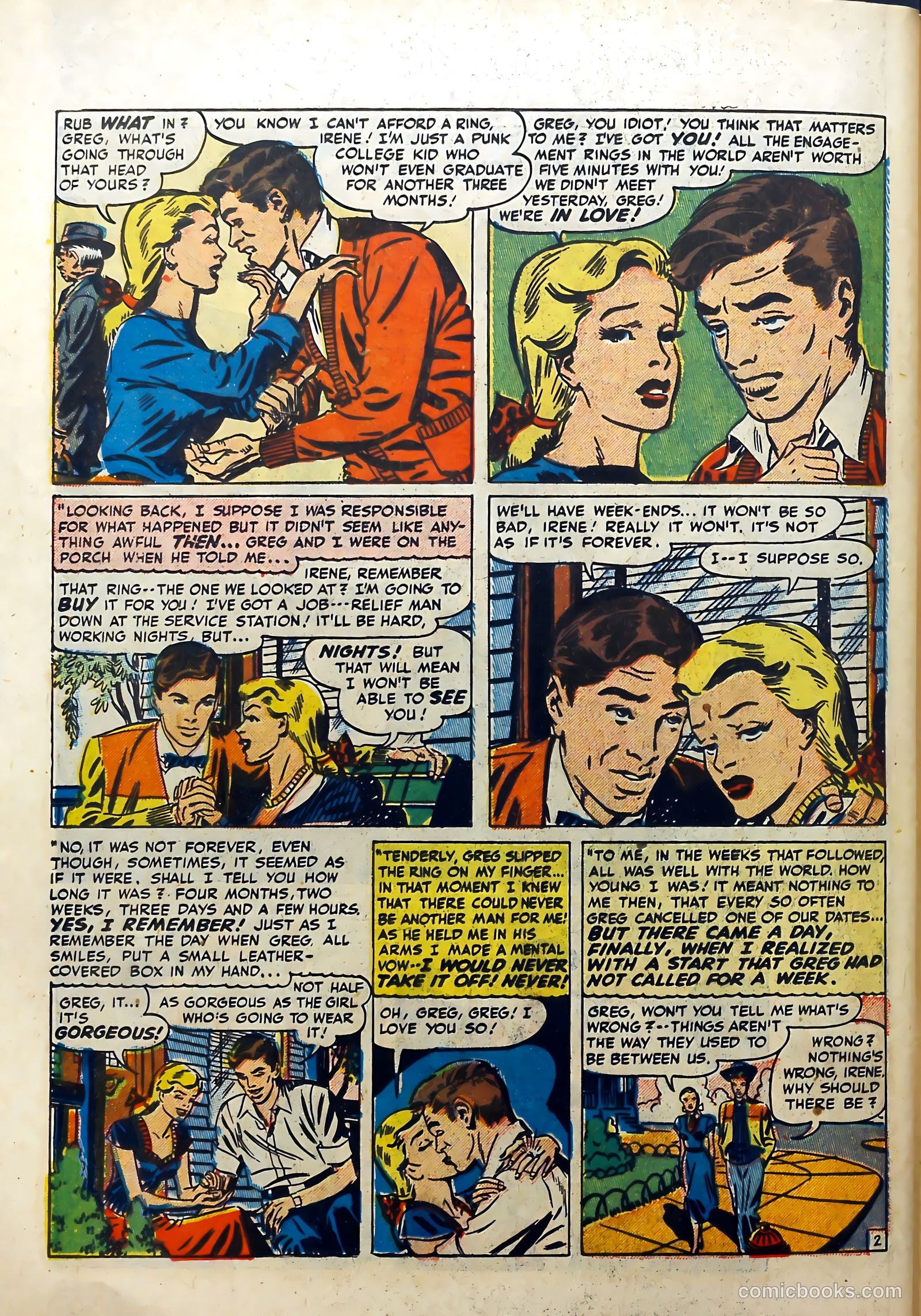 Young Romance #16 (1949) — page 42 of 52