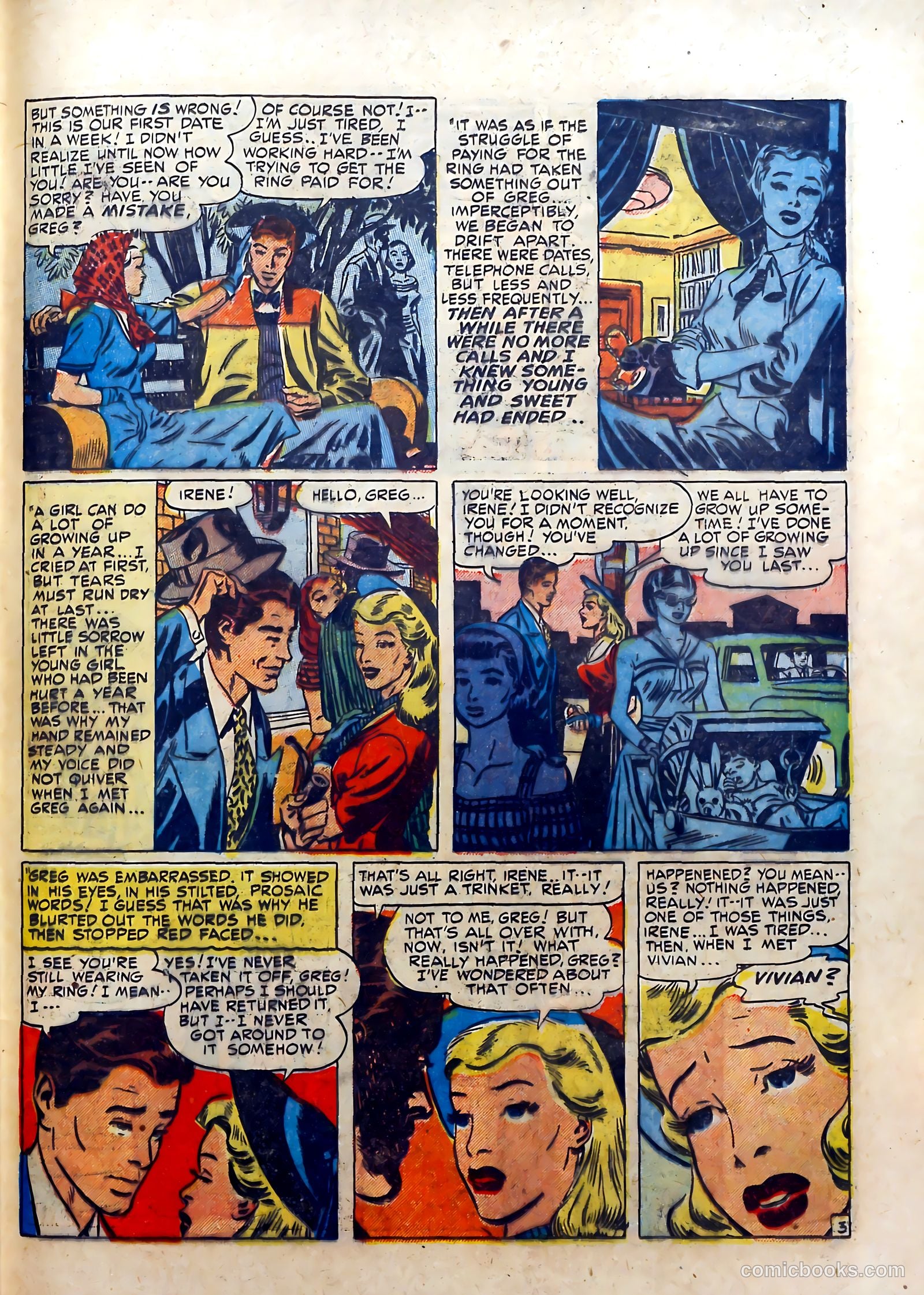 Young Romance #16 (1949) — page 43 of 52