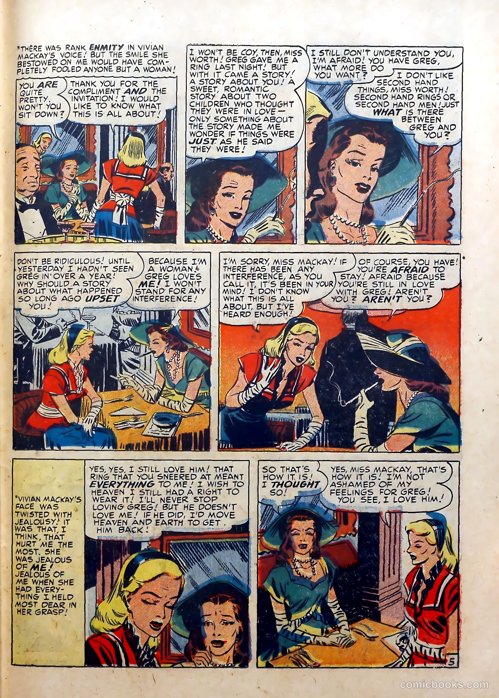 Young Romance #16 (1949) — page 45 of 52