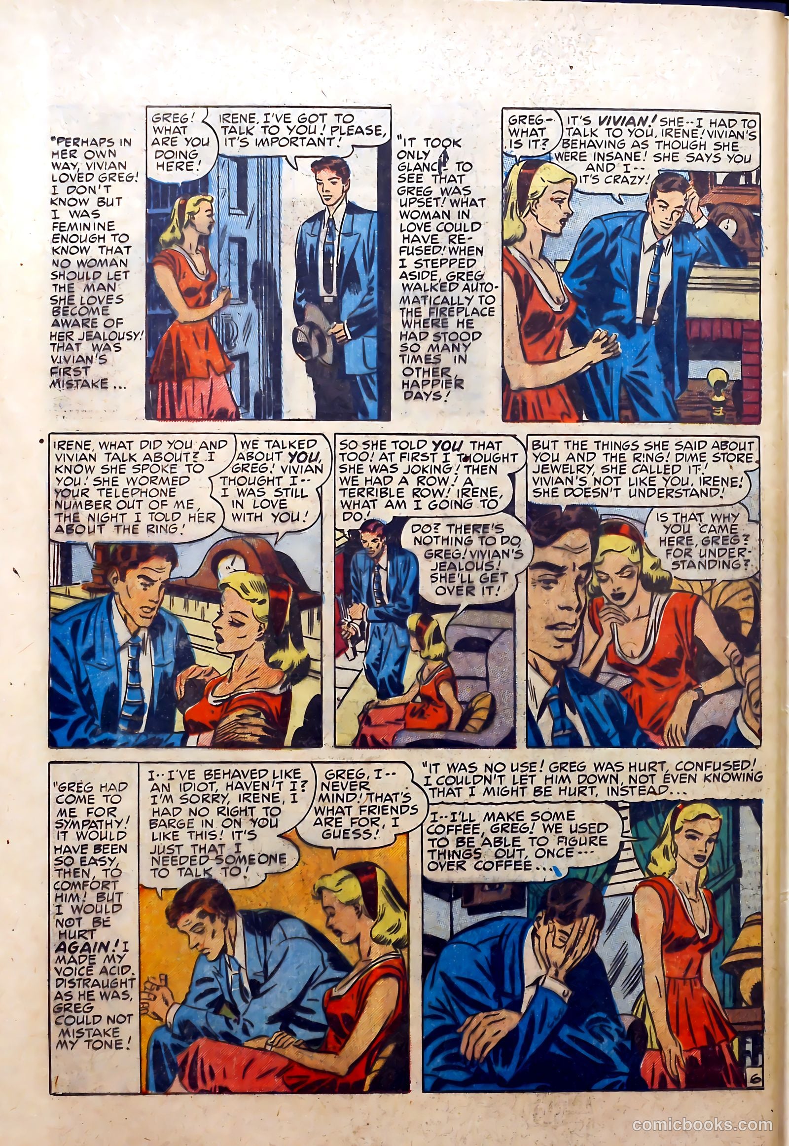 Young Romance #16 (1949) — page 46 of 52