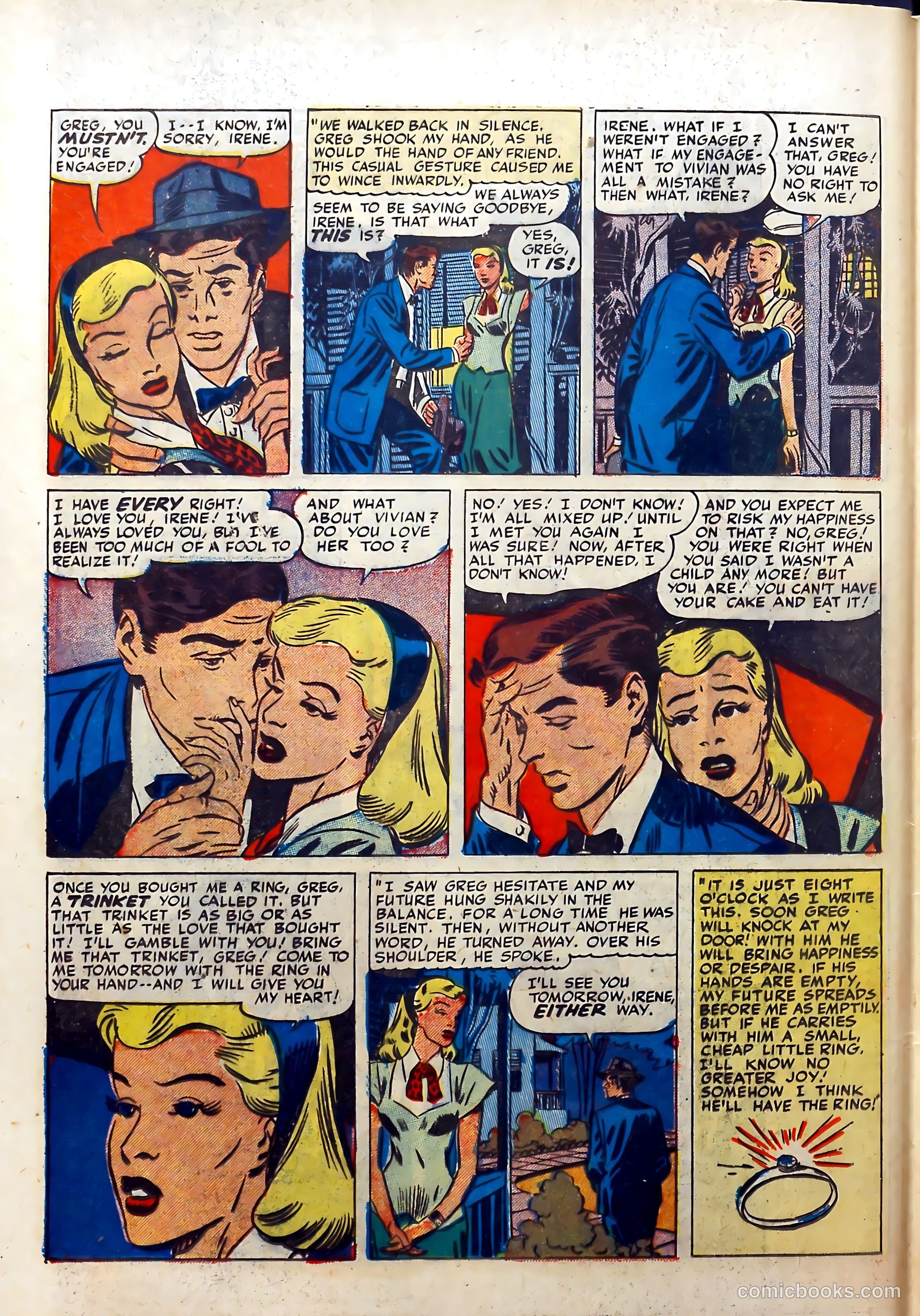 Young Romance #16 (1949) — page 48 of 52