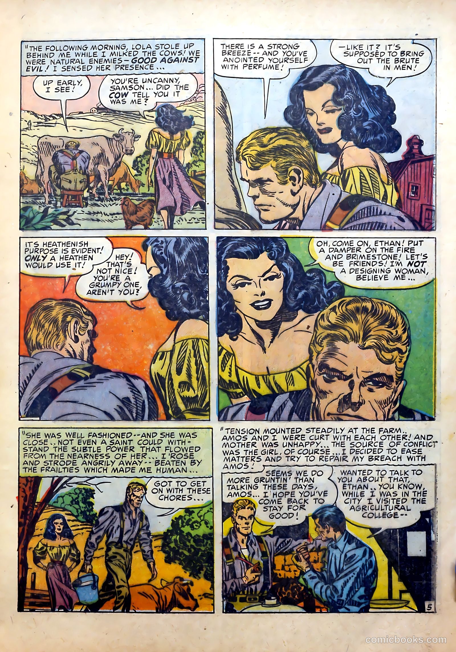 Young Romance #17 (1950) — page 7 of 52