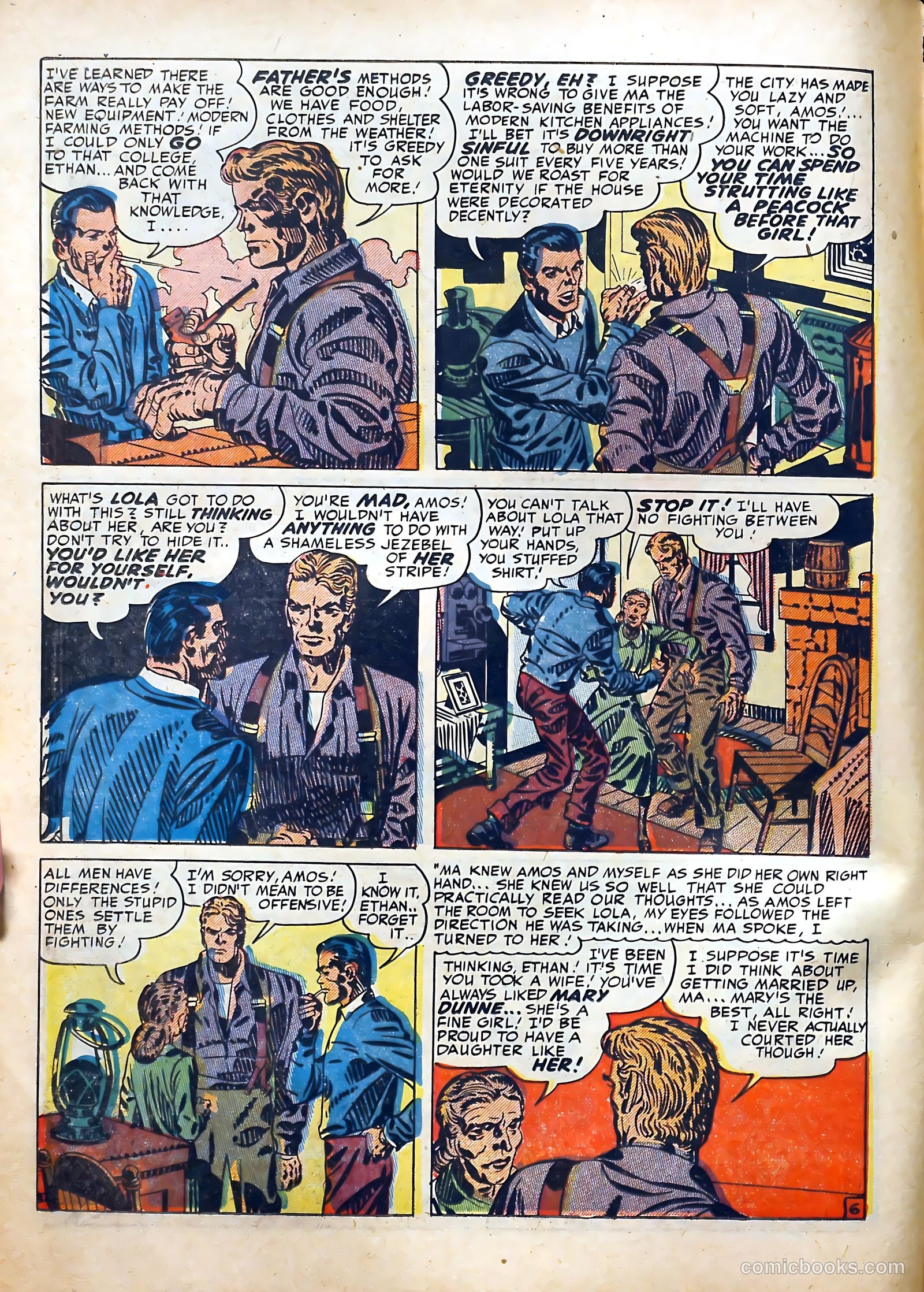 Young Romance #17 (1950) — page 8 of 52