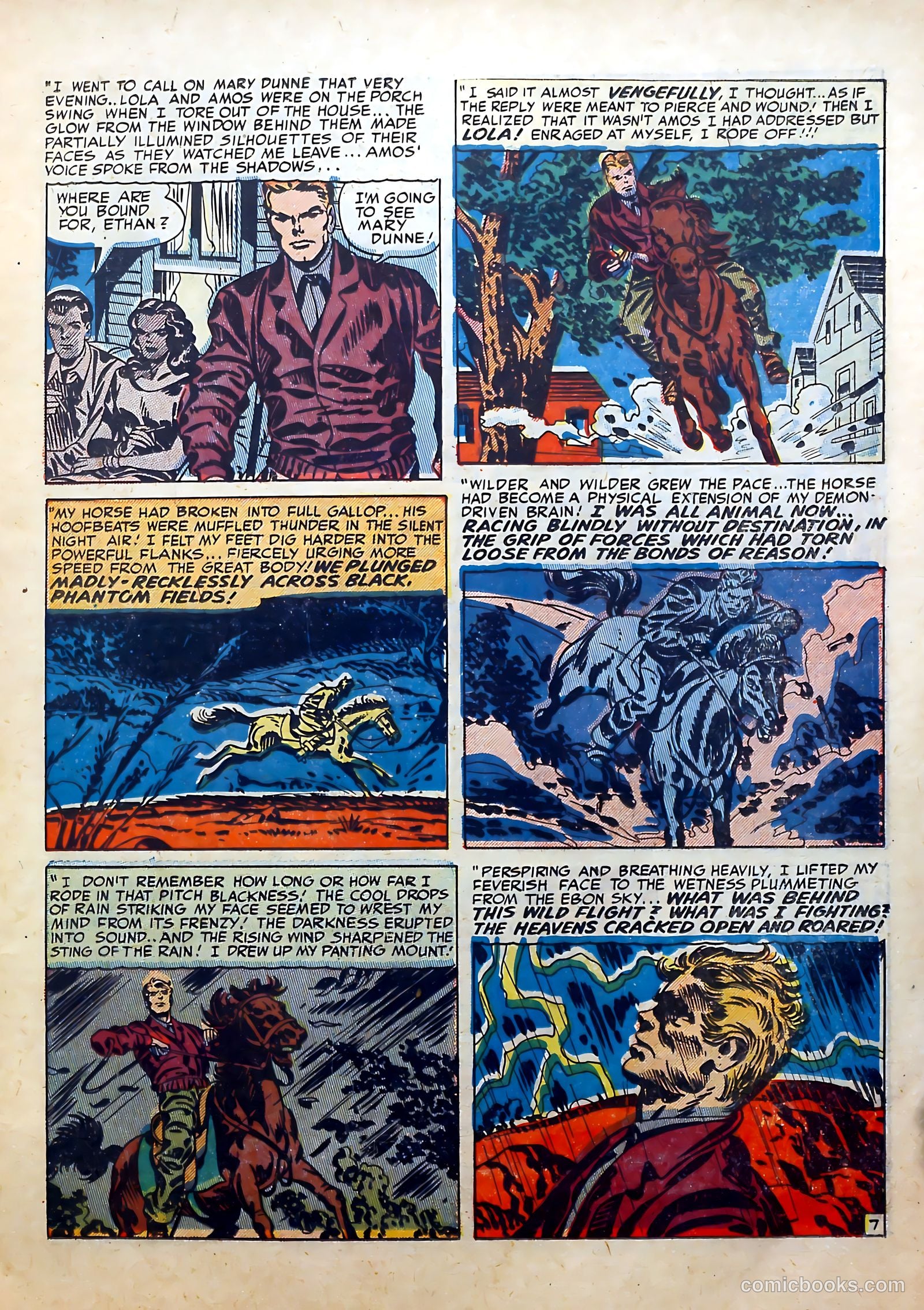 Young Romance #17 (1950) — page 9 of 52