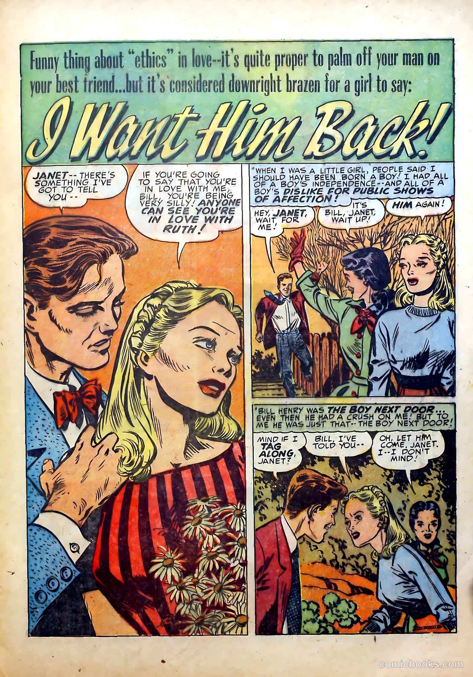 Young Romance #17 (1950) — page 19 of 52