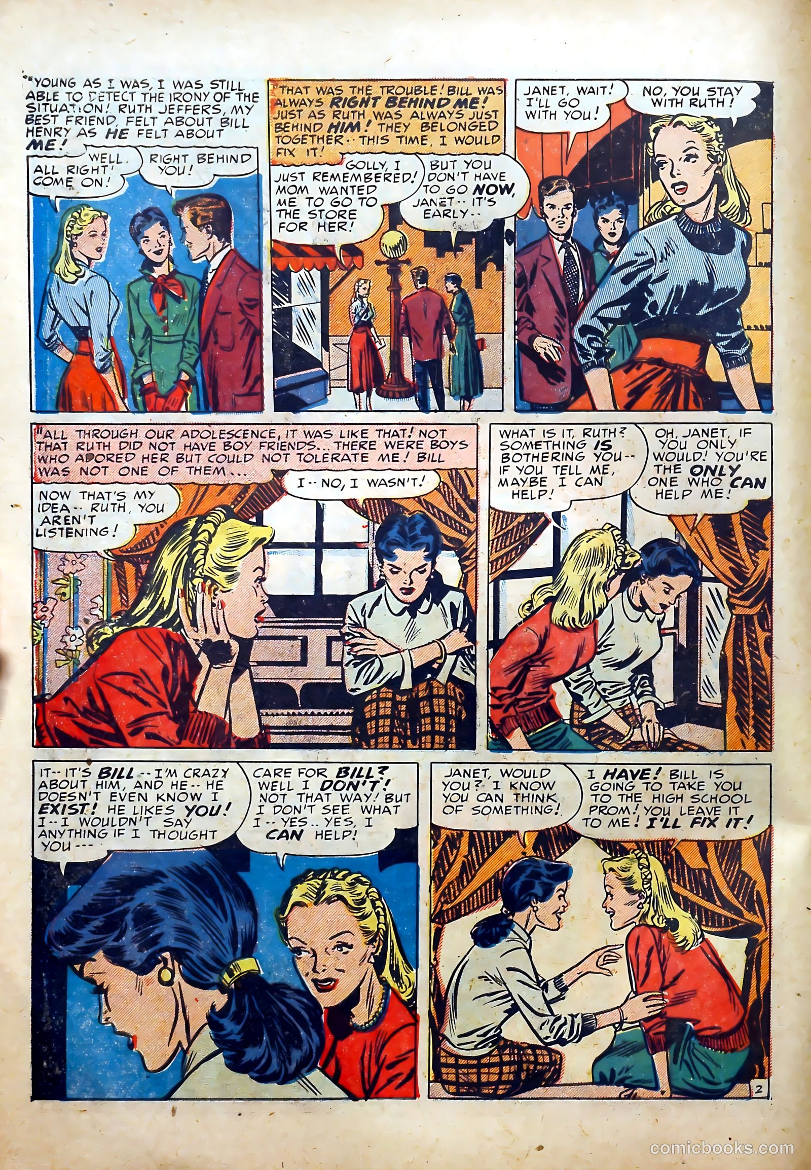 Young Romance #17 (1950) — page 20 of 52