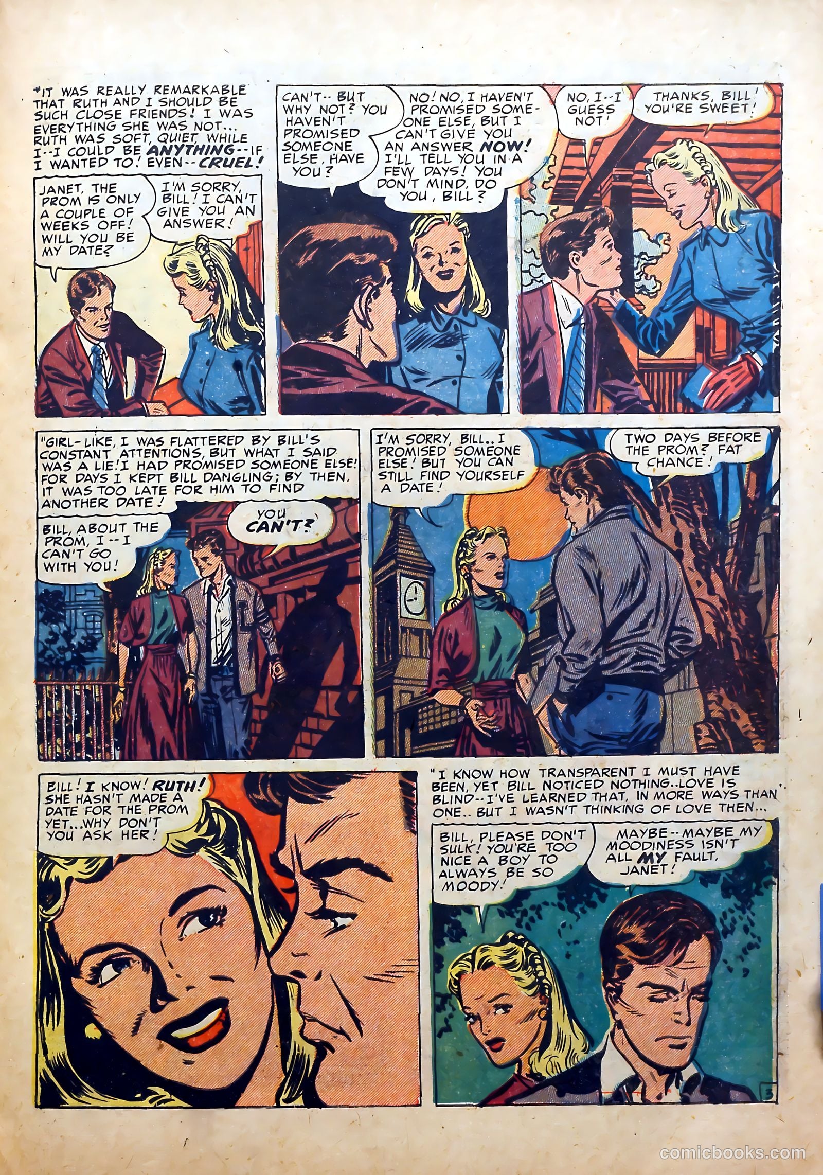 Young Romance #17 (1950) — page 21 of 52