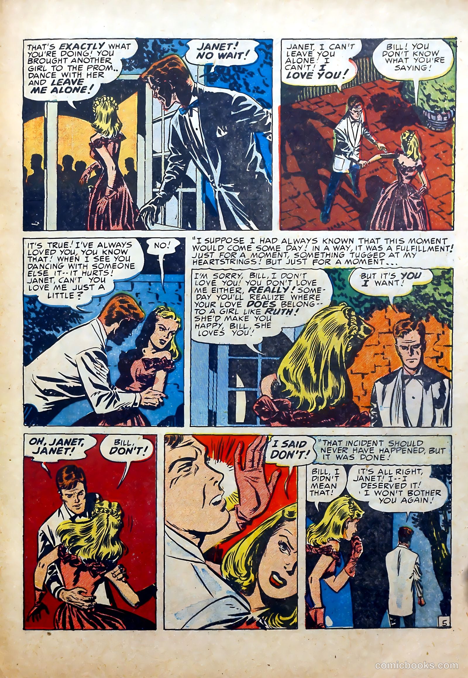 Young Romance #17 (1950) — page 23 of 52