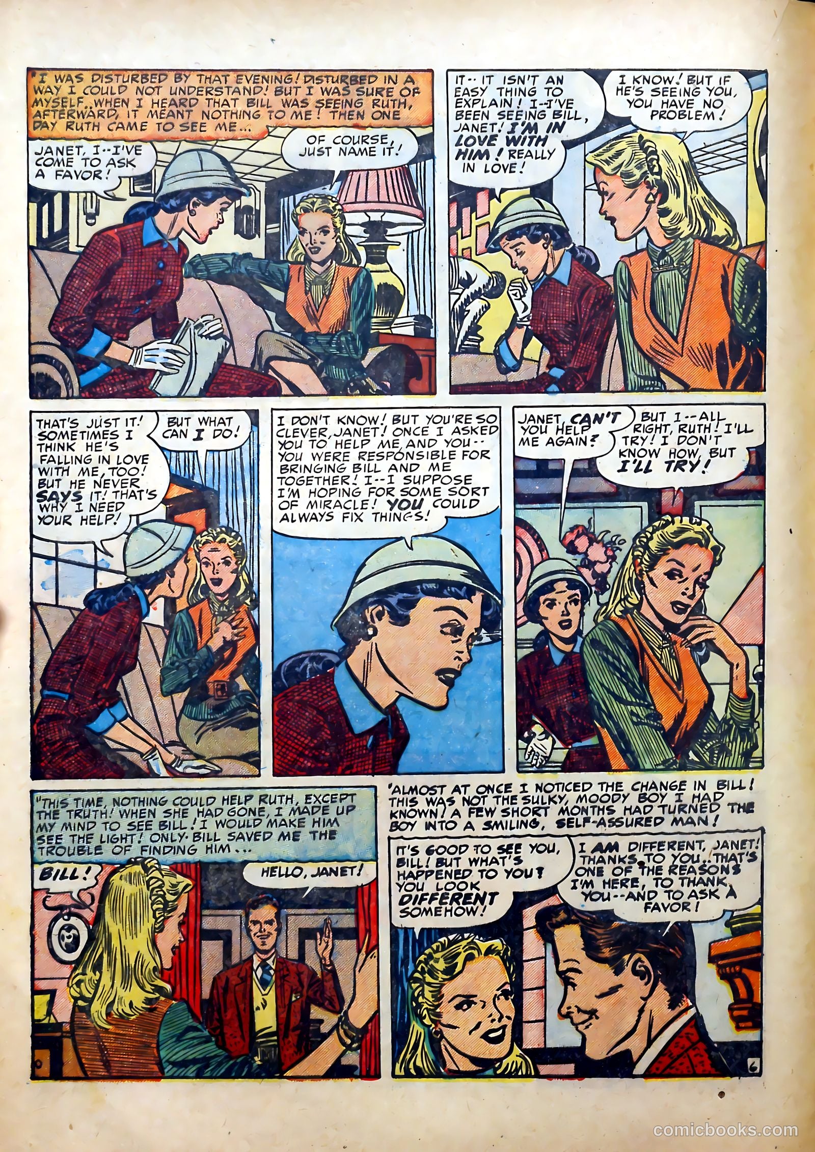 Young Romance #17 (1950) — page 24 of 52