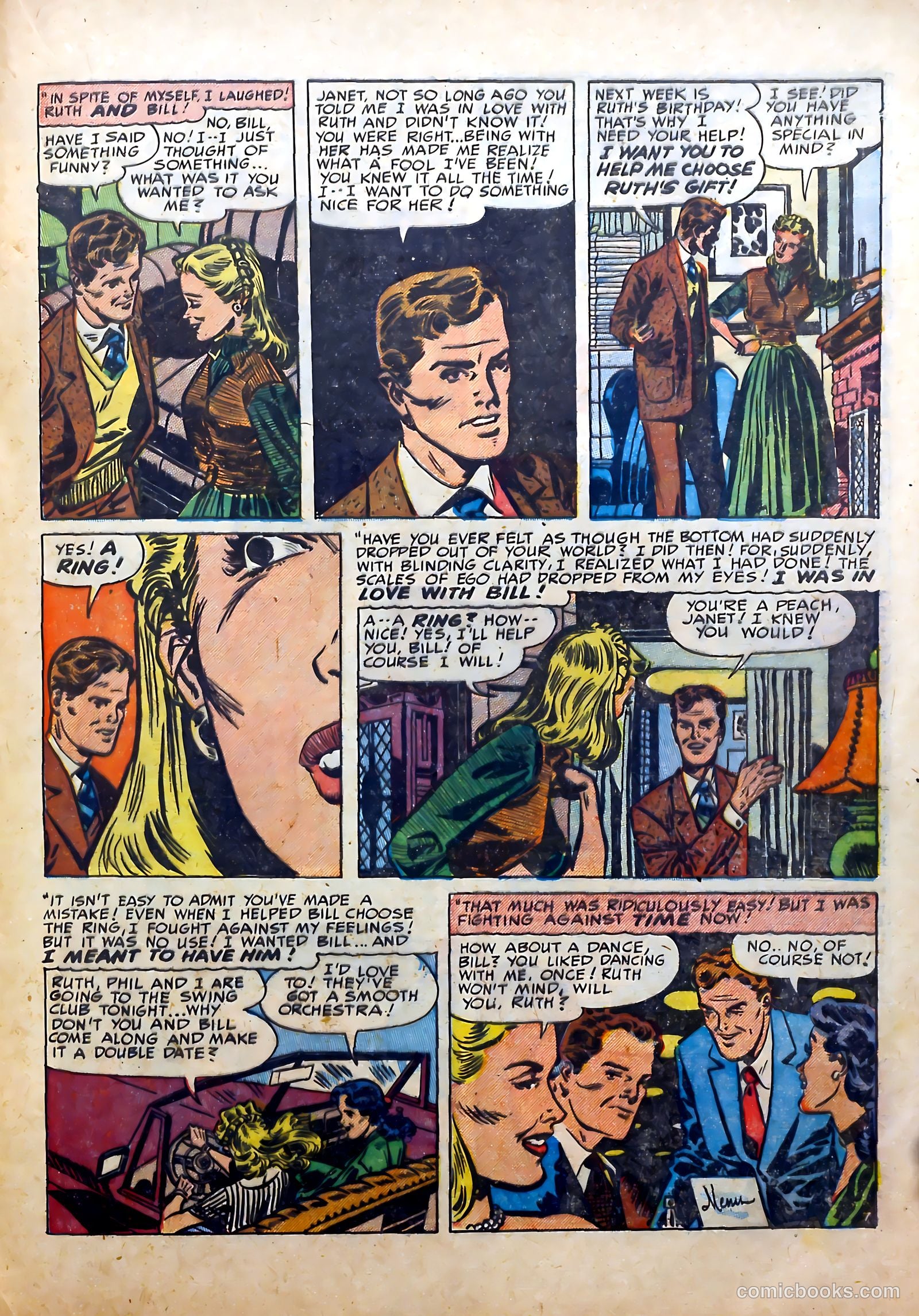 Young Romance #17 (1950) — page 25 of 52