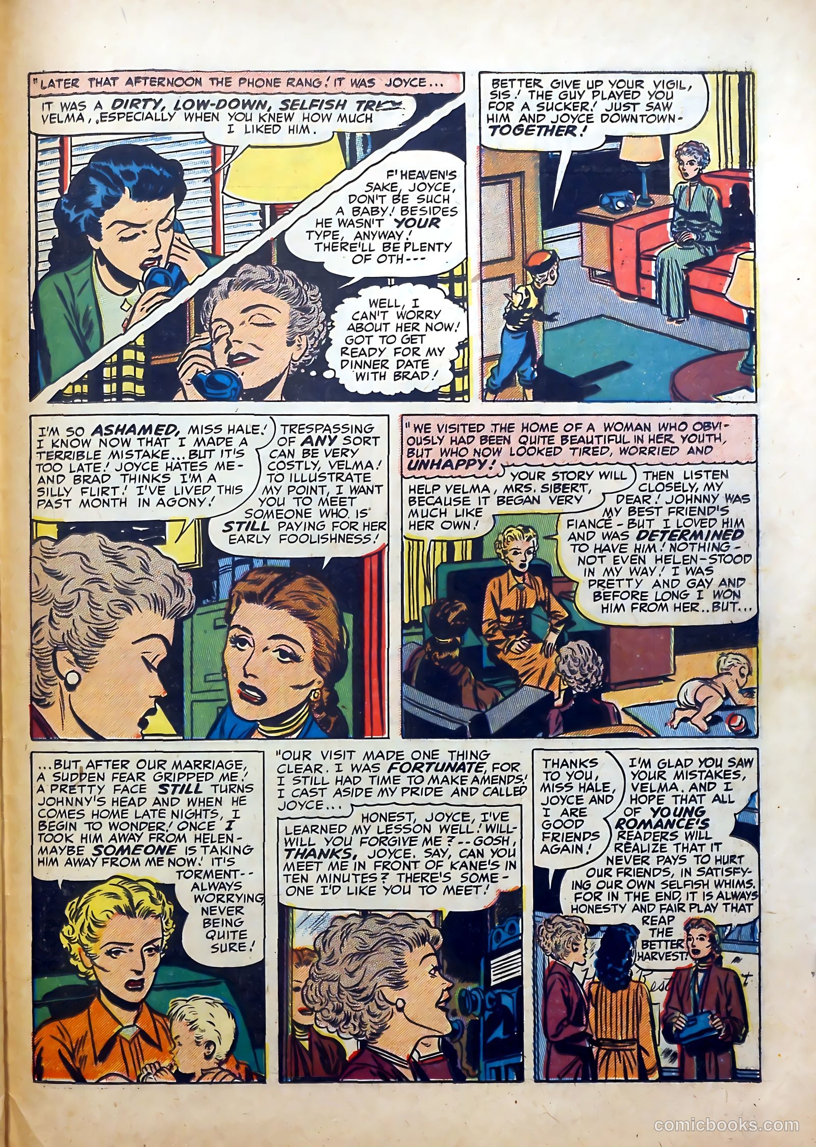 Young Romance #17 (1950) — page 39 of 52