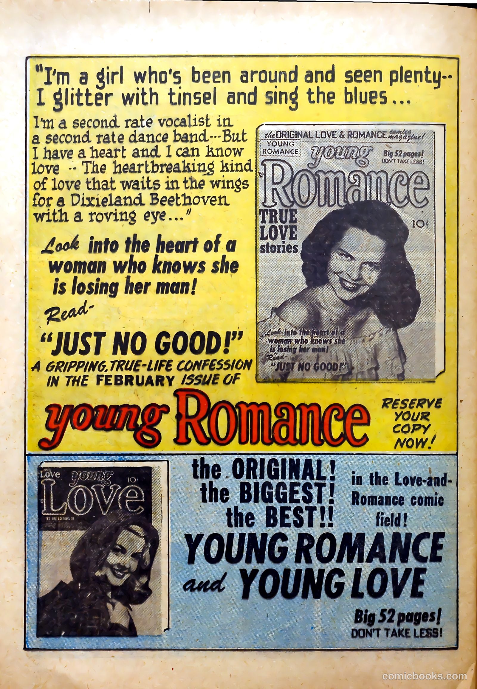 Young Romance #17 (1950) — page 40 of 52