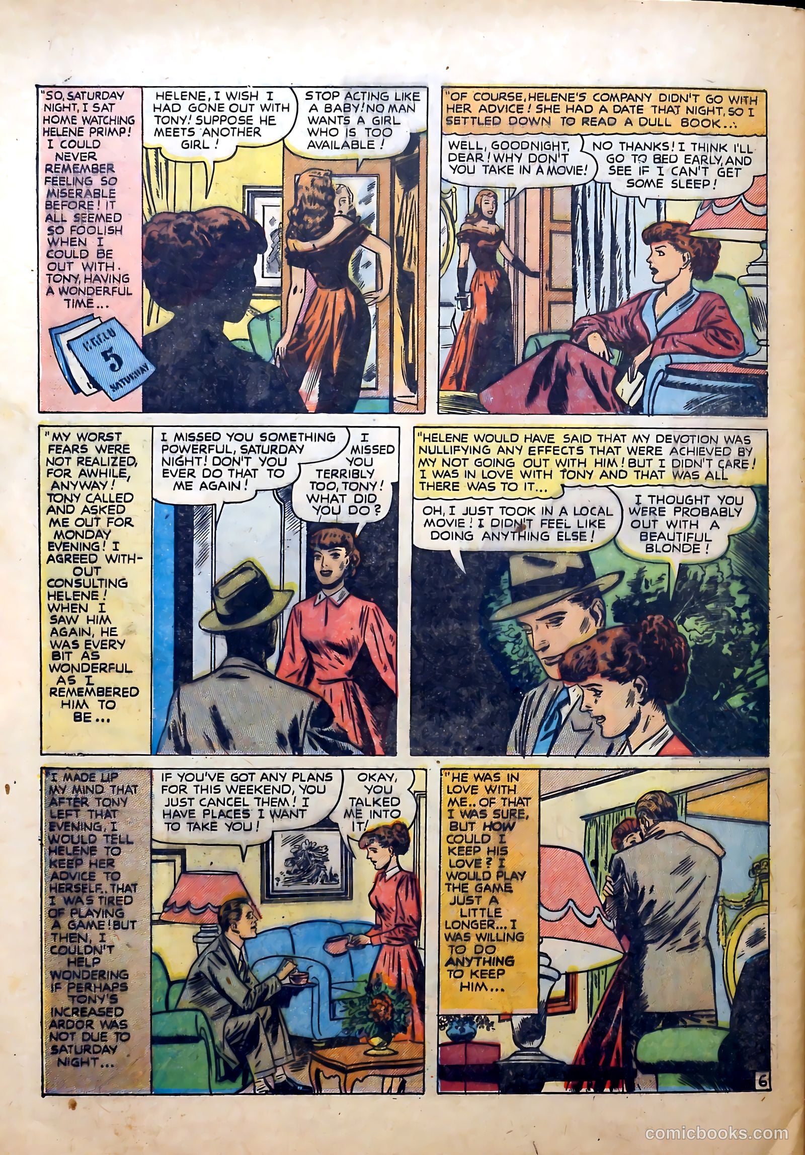 Young Romance #17 (1950) — page 46 of 52