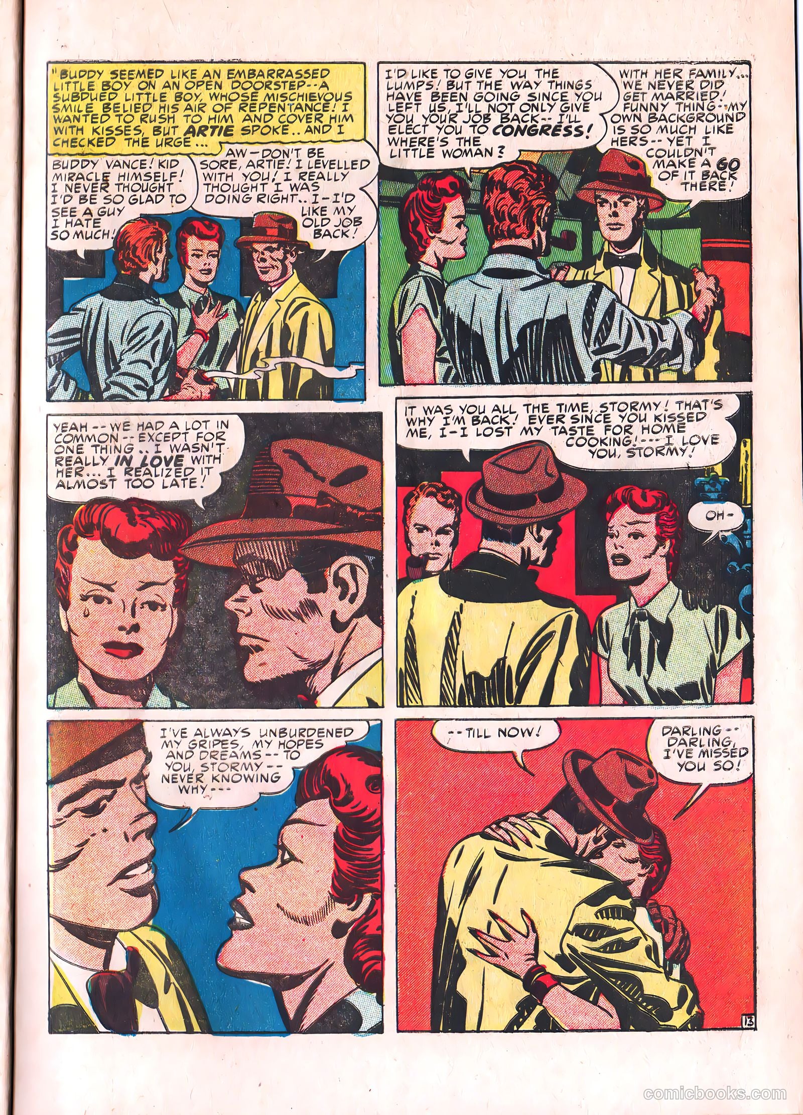 Young Romance #18 (1949) — page 15 of 52