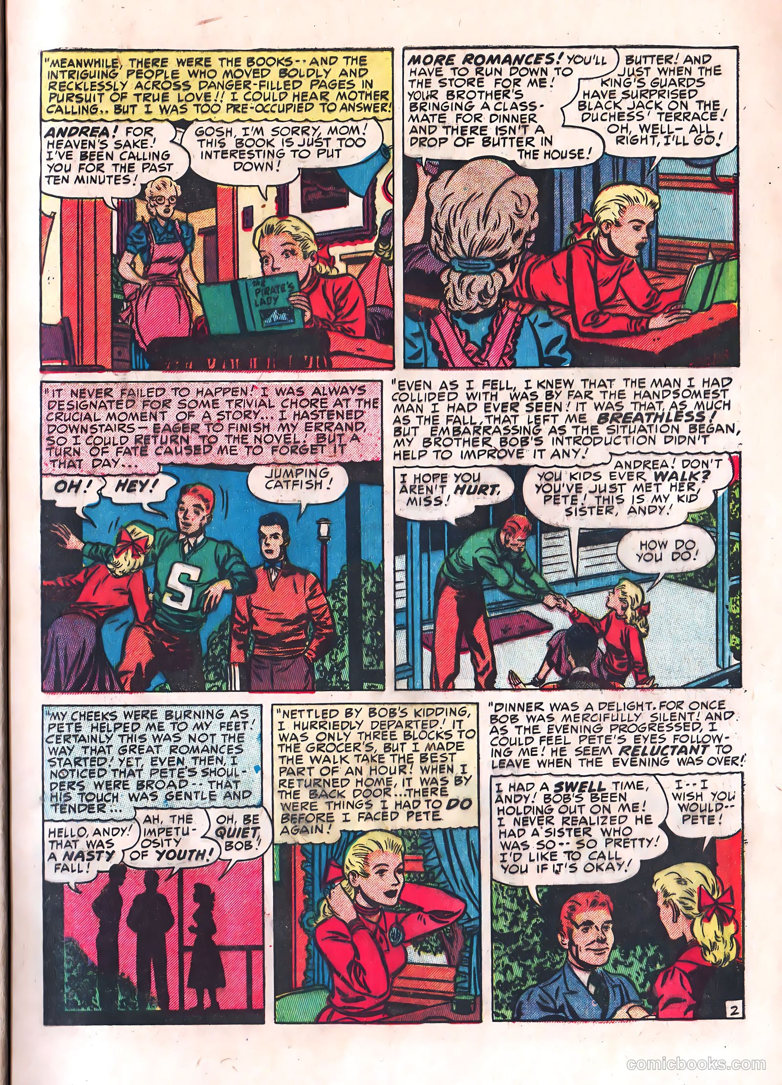Young Romance #18 (1949) — page 19 of 52
