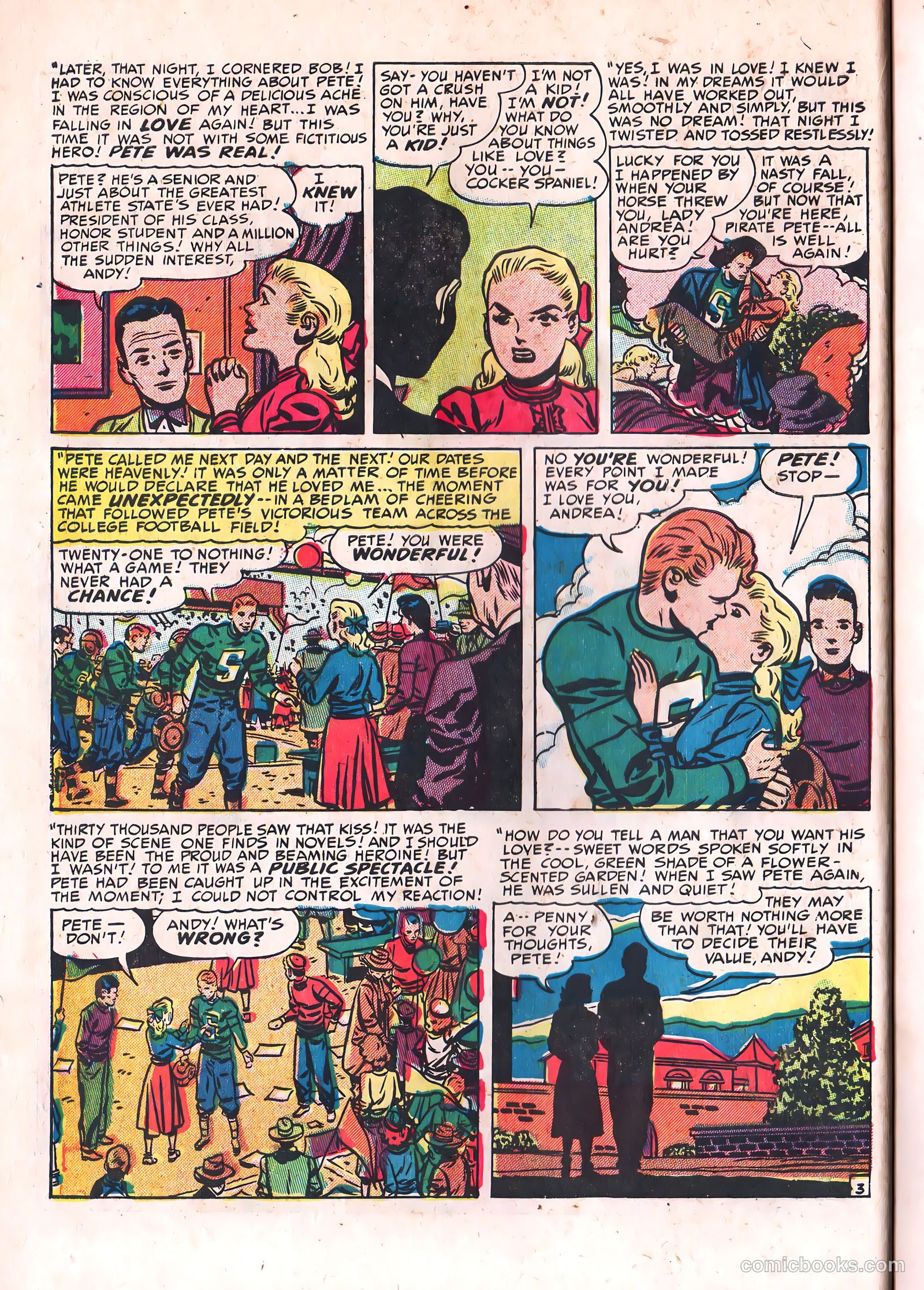 Young Romance #18 (1949) — page 20 of 52
