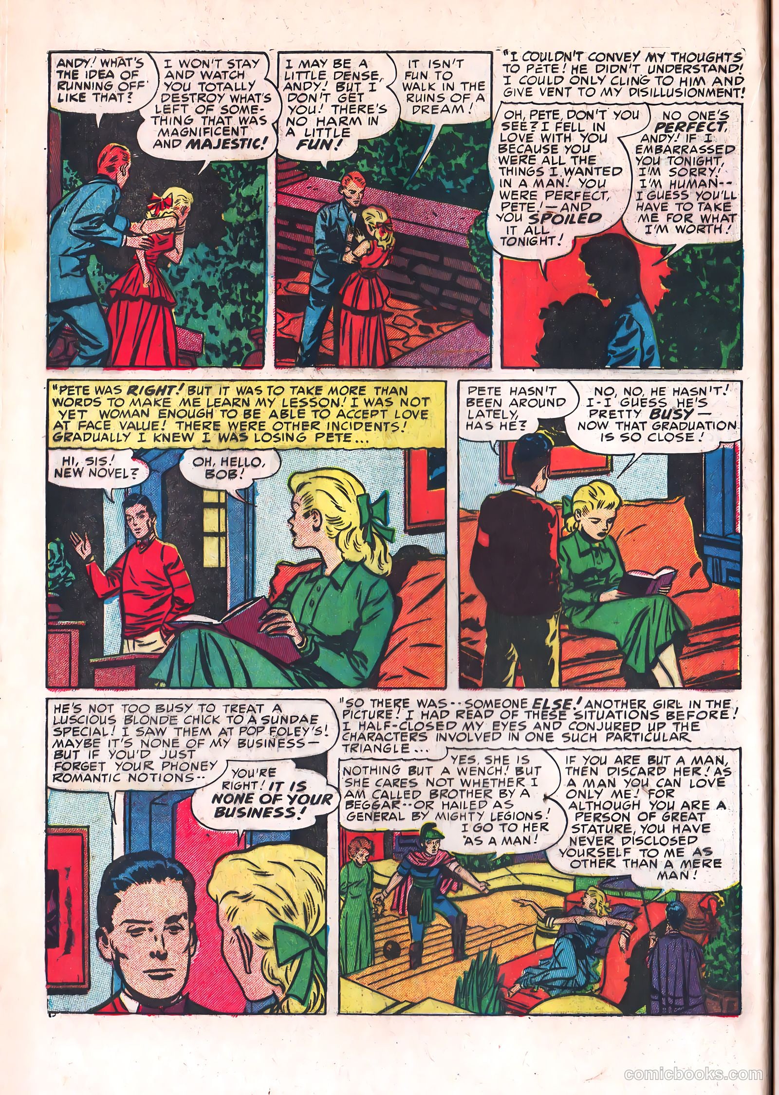 Young Romance #18 (1949) — page 22 of 52