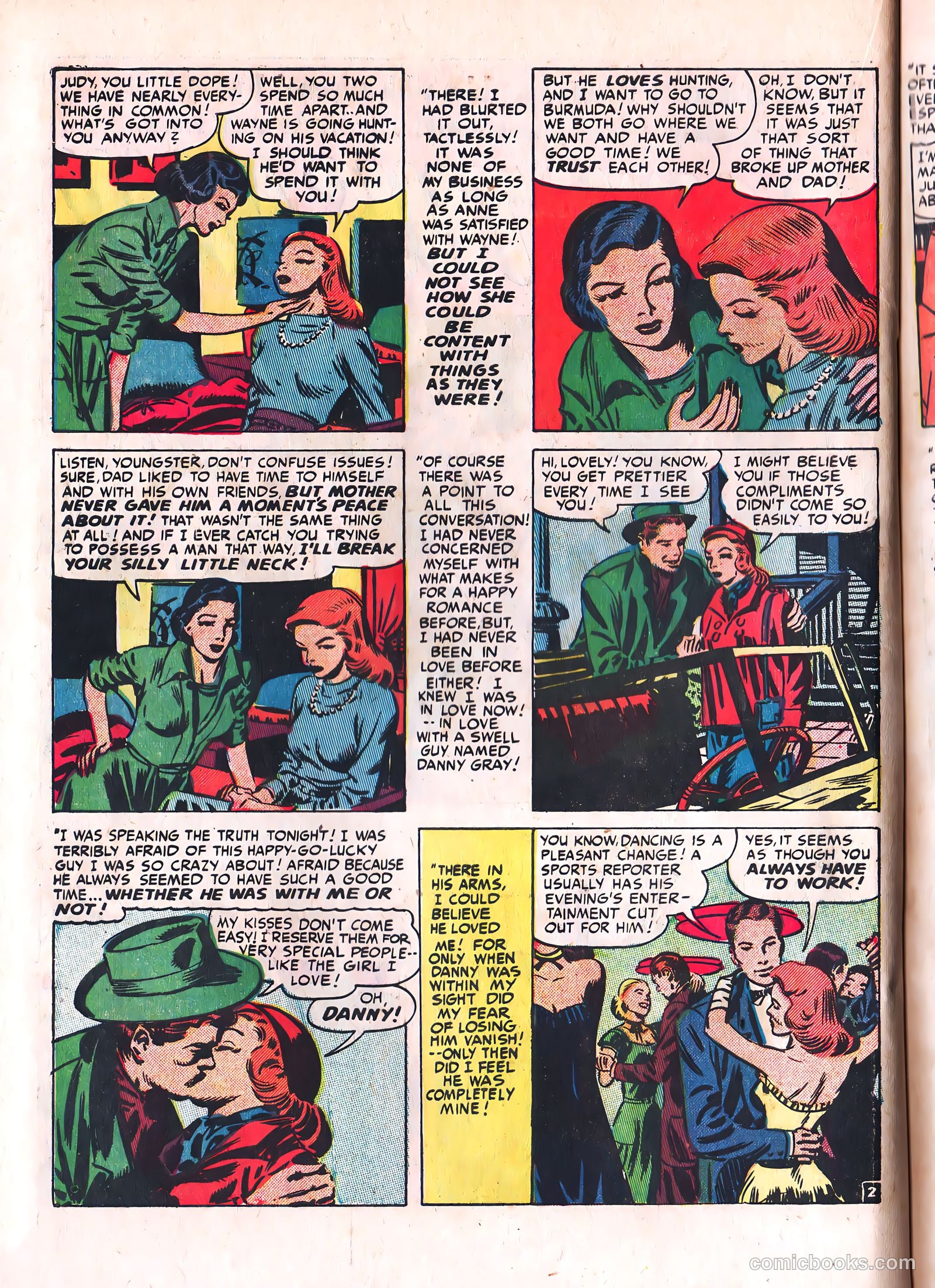 Young Romance #18 (1949) — page 32 of 52