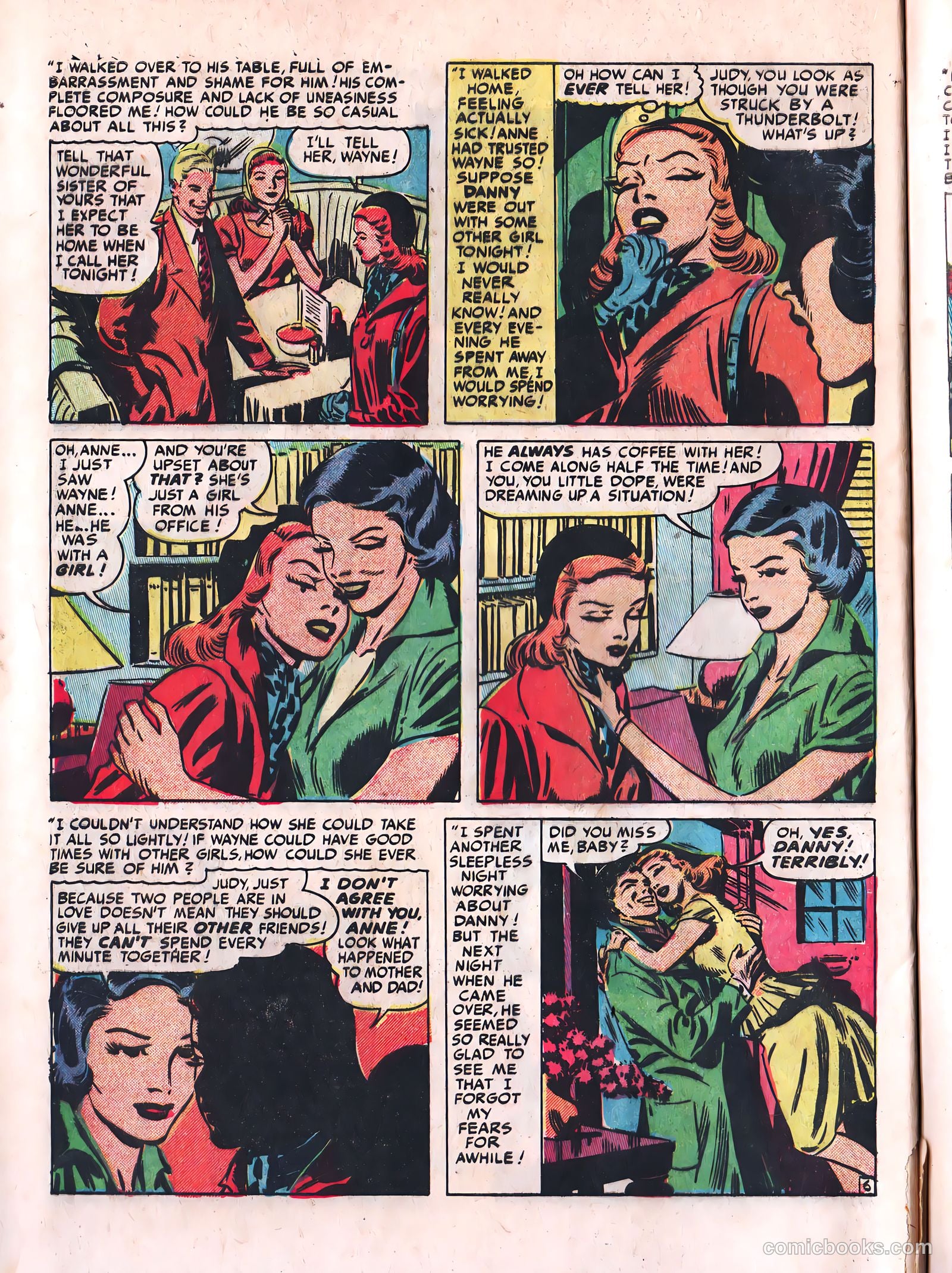 Young Romance #18 (1949) — page 36 of 52