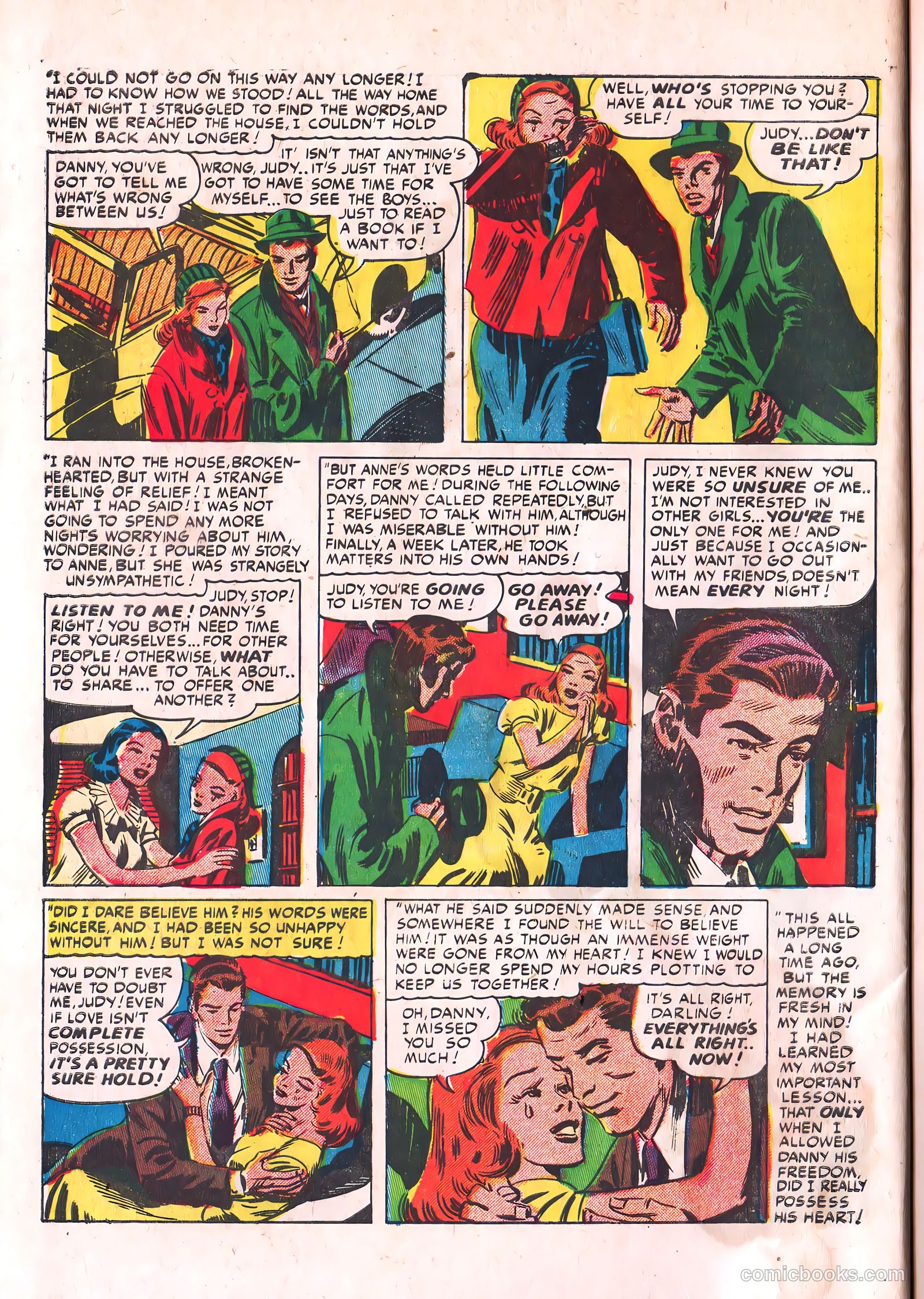 Young Romance #18 (1949) — page 38 of 52