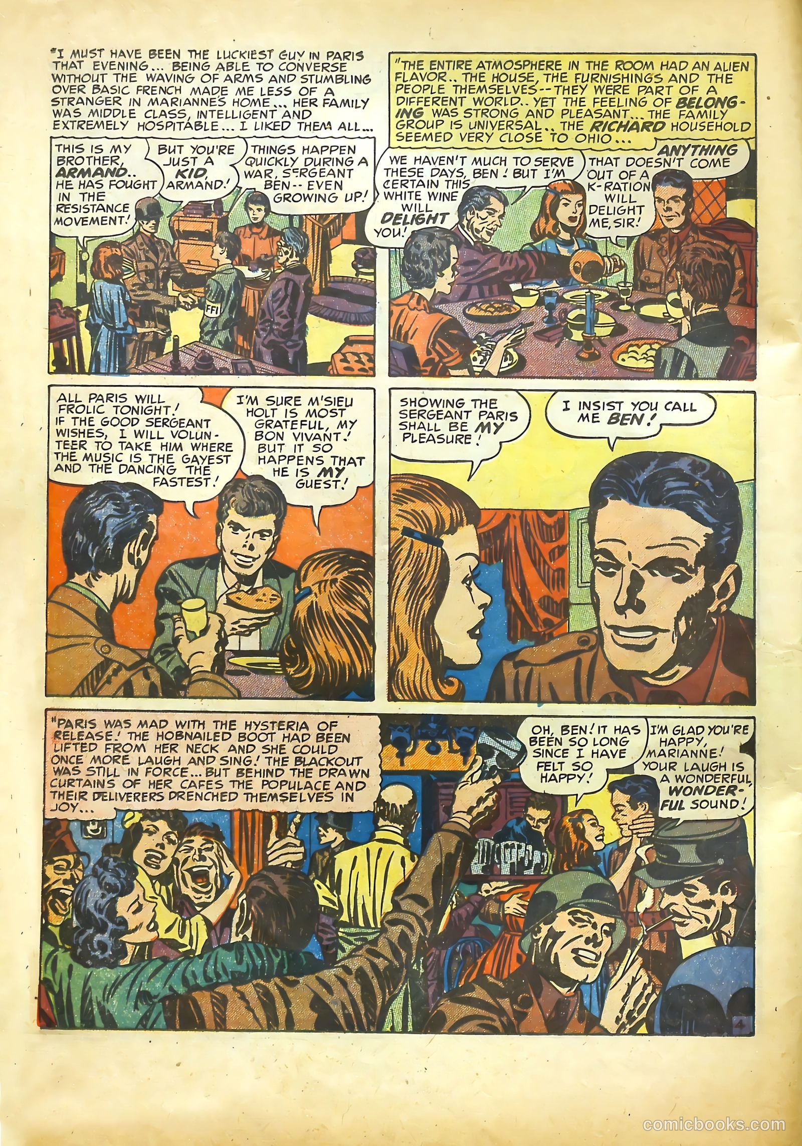 Young Romance #19 (1950) — page 6 of 52