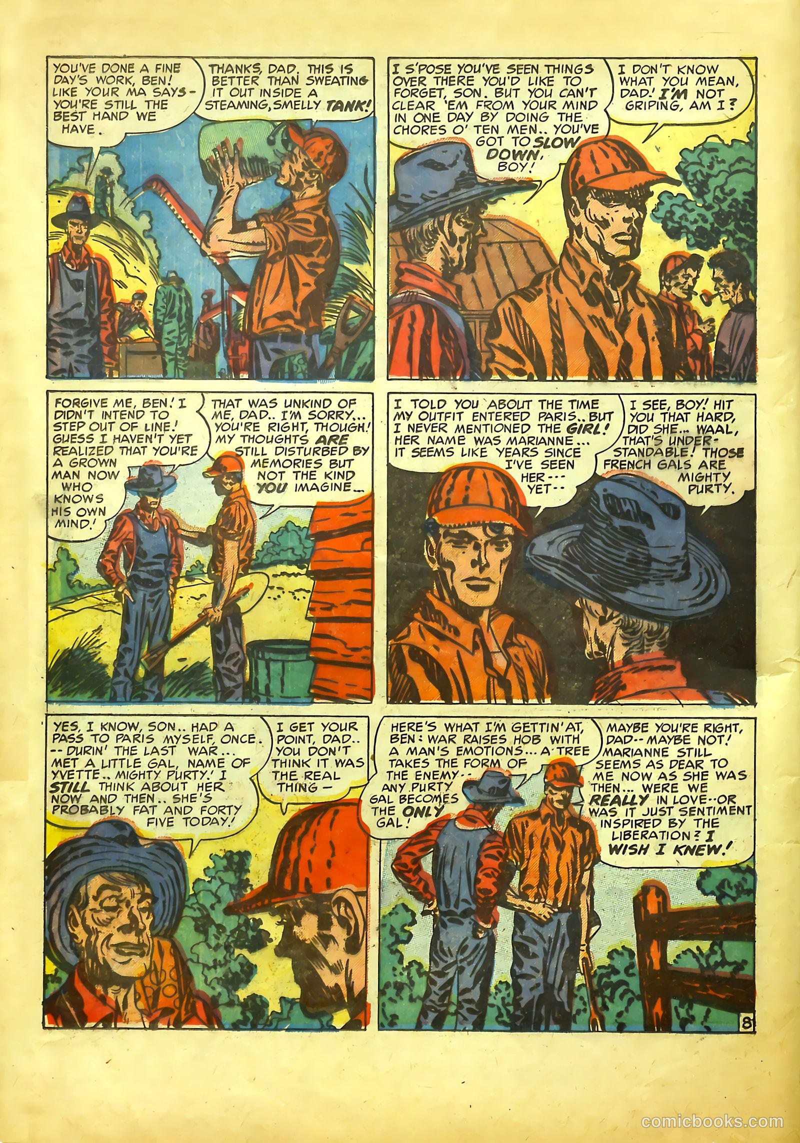 Young Romance #19 (1950) — page 10 of 52