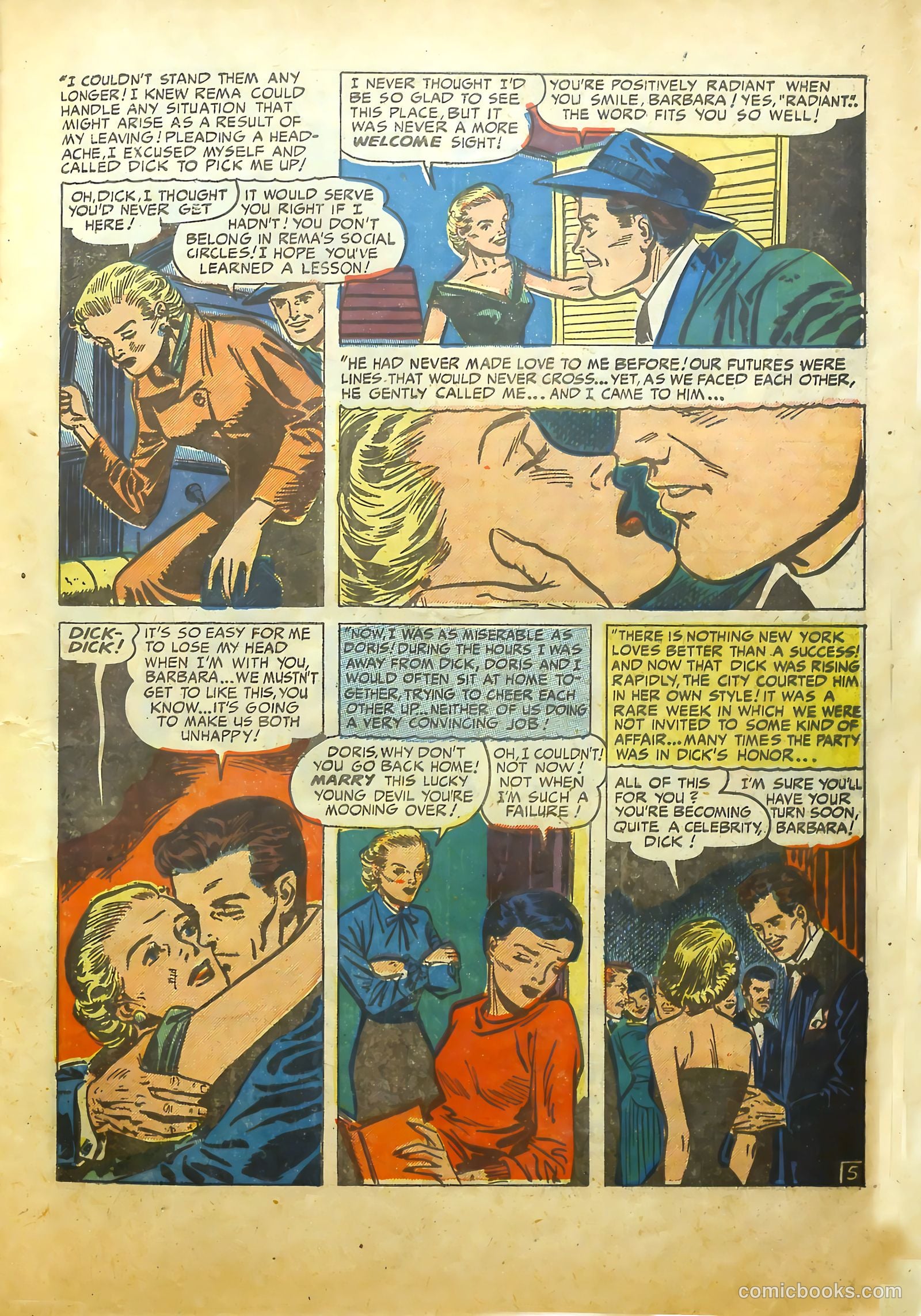 Young Romance #19 (1950) — page 21 of 52