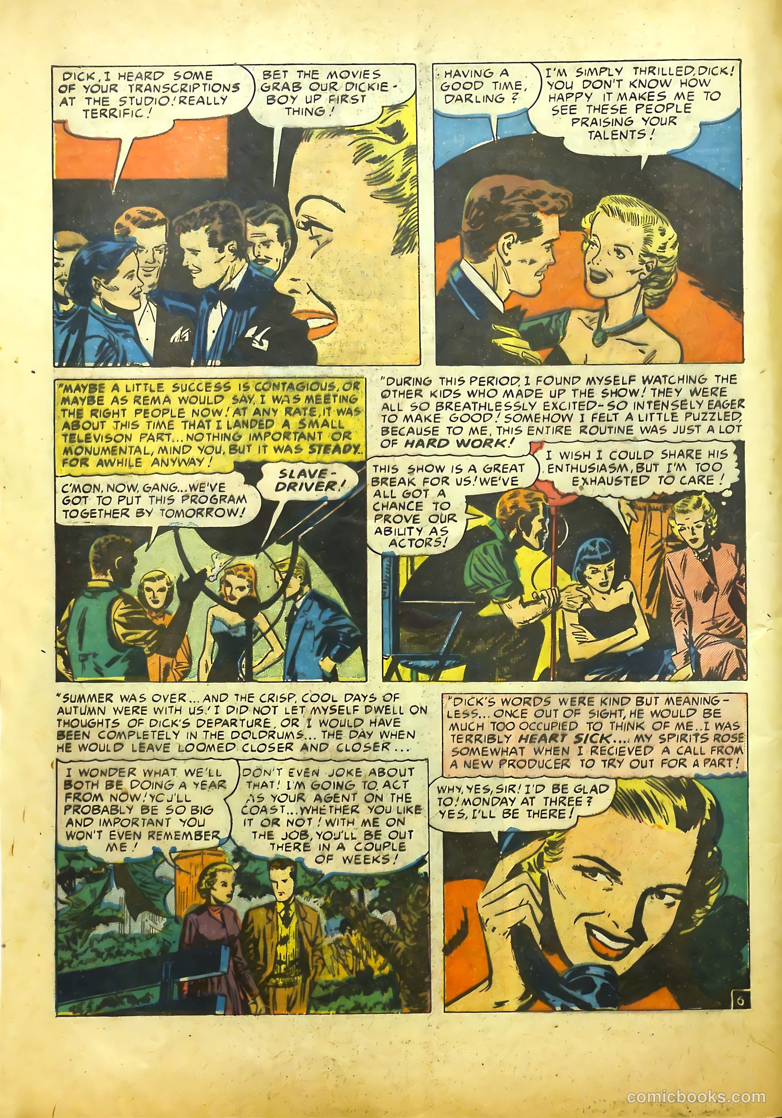 Young Romance #19 (1950) — page 22 of 52