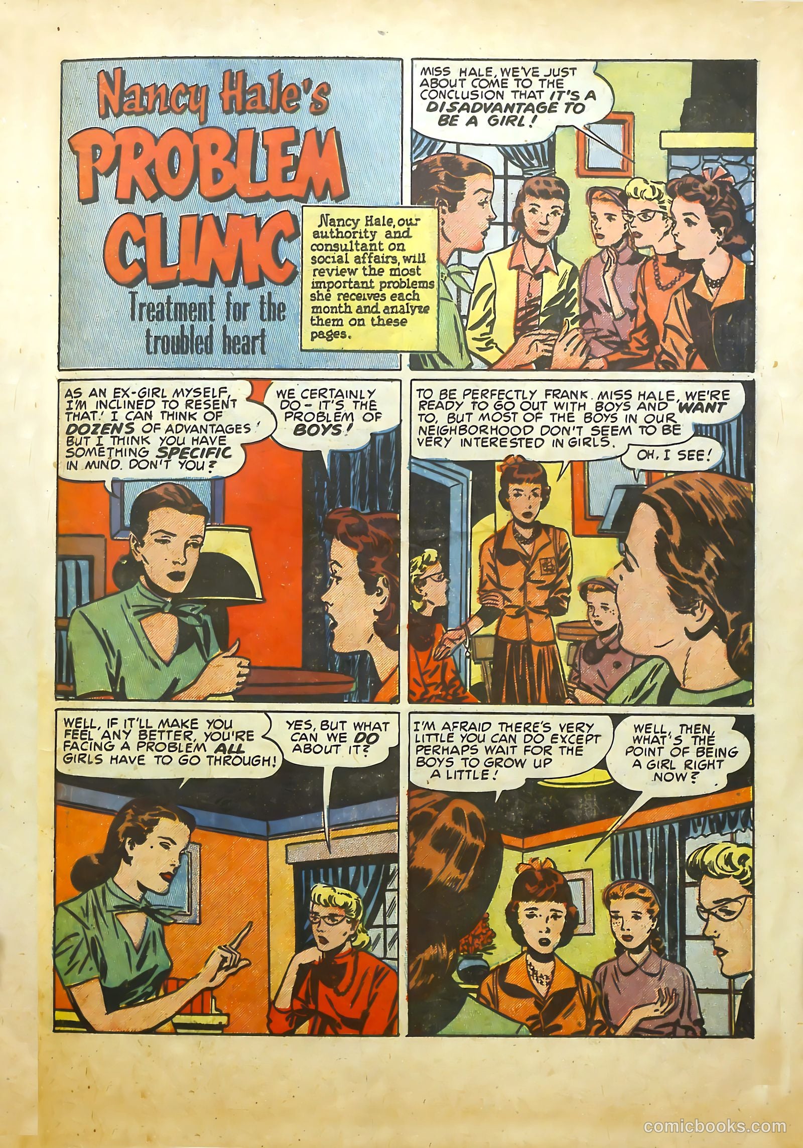 Young Romance #19 (1950) — page 35 of 52