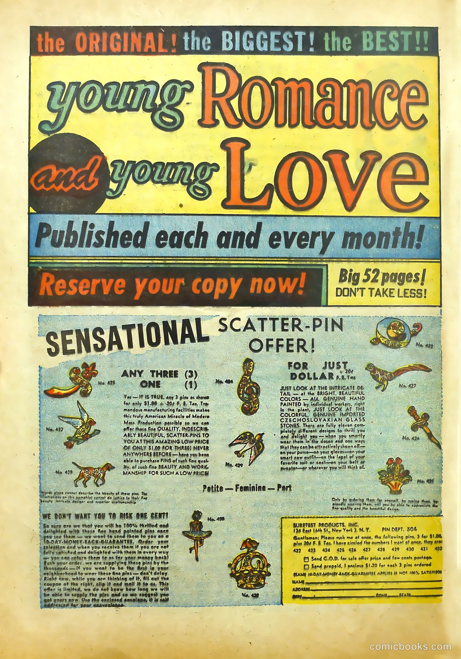 Young Romance #19 (1950) — page 40 of 52