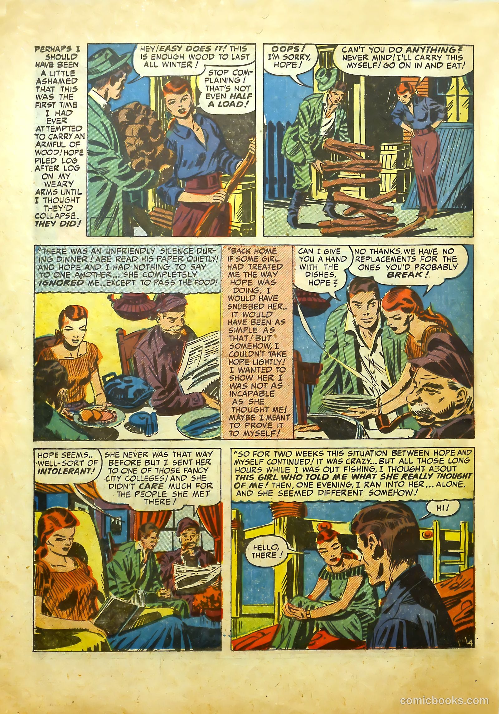 Young Romance #19 (1950) — page 44 of 52