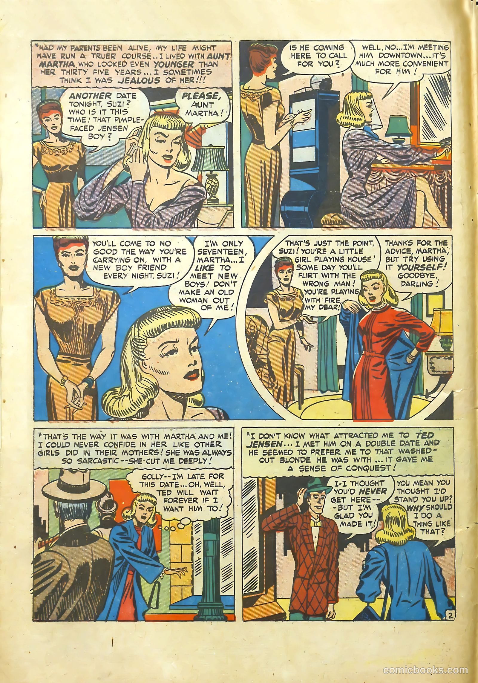 Young Romance #2 (1947) — page 4 of 48