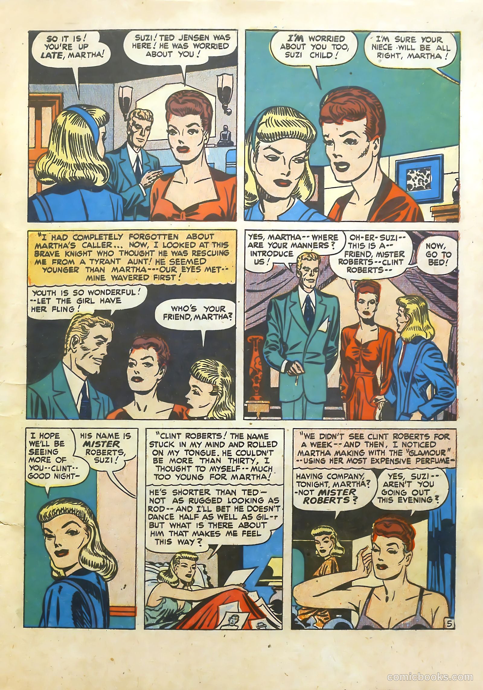 Young Romance #2 (1947) — page 7 of 48