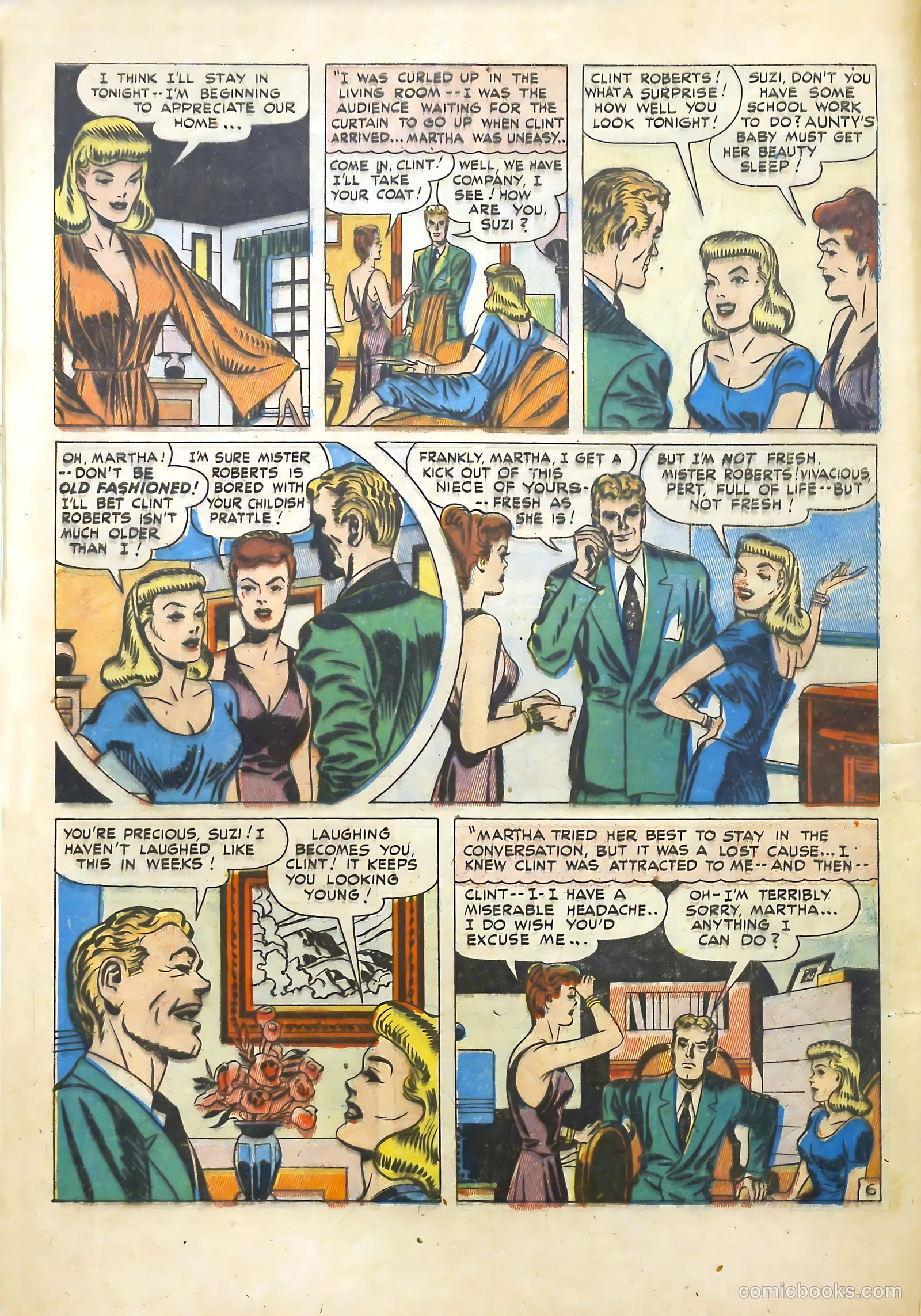 Young Romance #2 (1947) — page 8 of 48