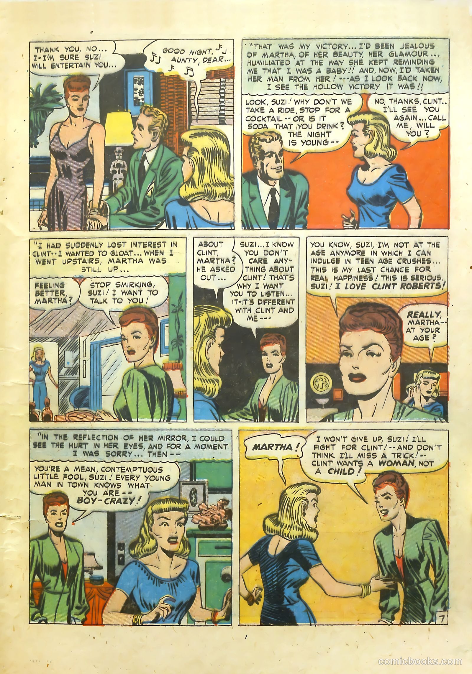Young Romance #2 (1947) — page 9 of 48