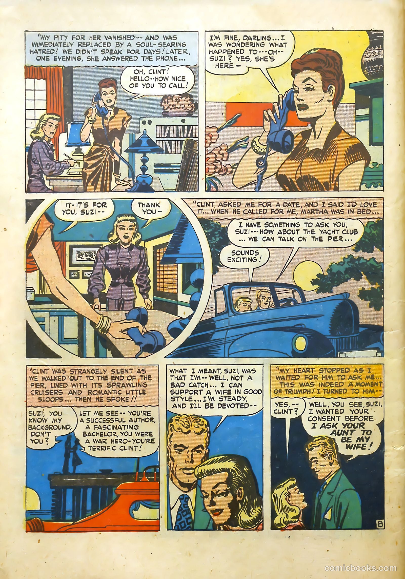 Young Romance #2 (1947) — page 10 of 48