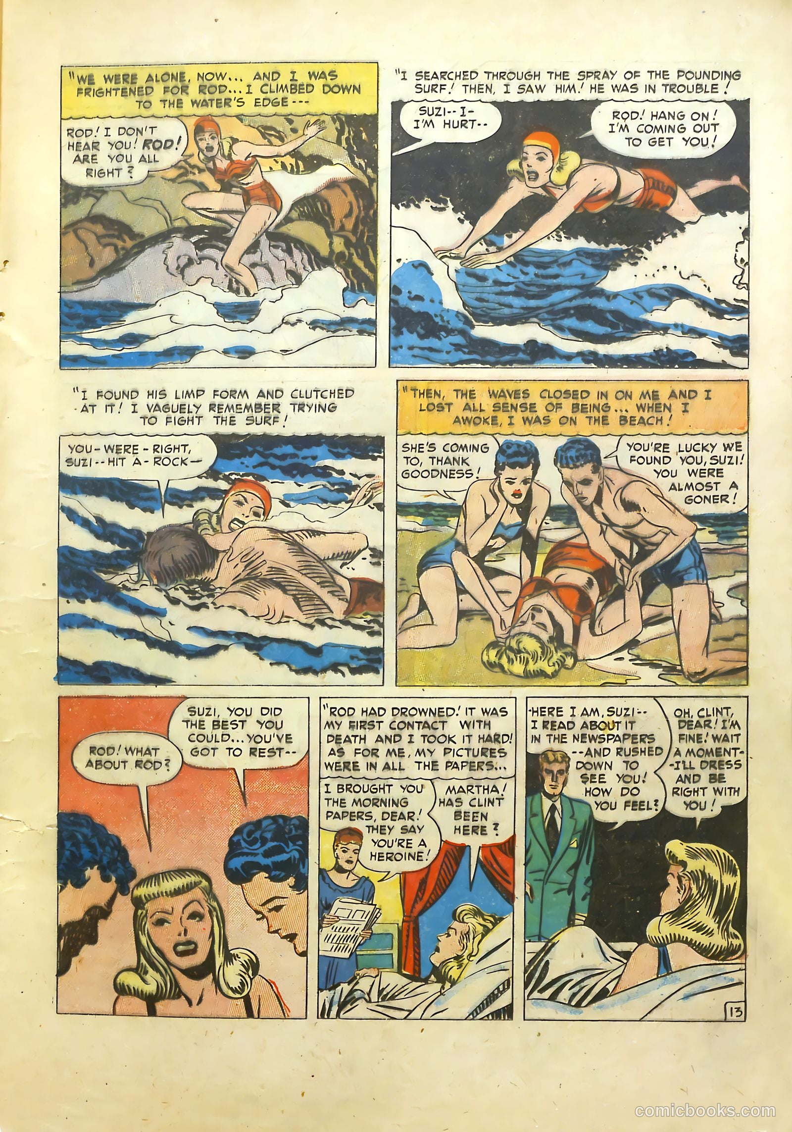 Young Romance #2 (1947) — page 15 of 48