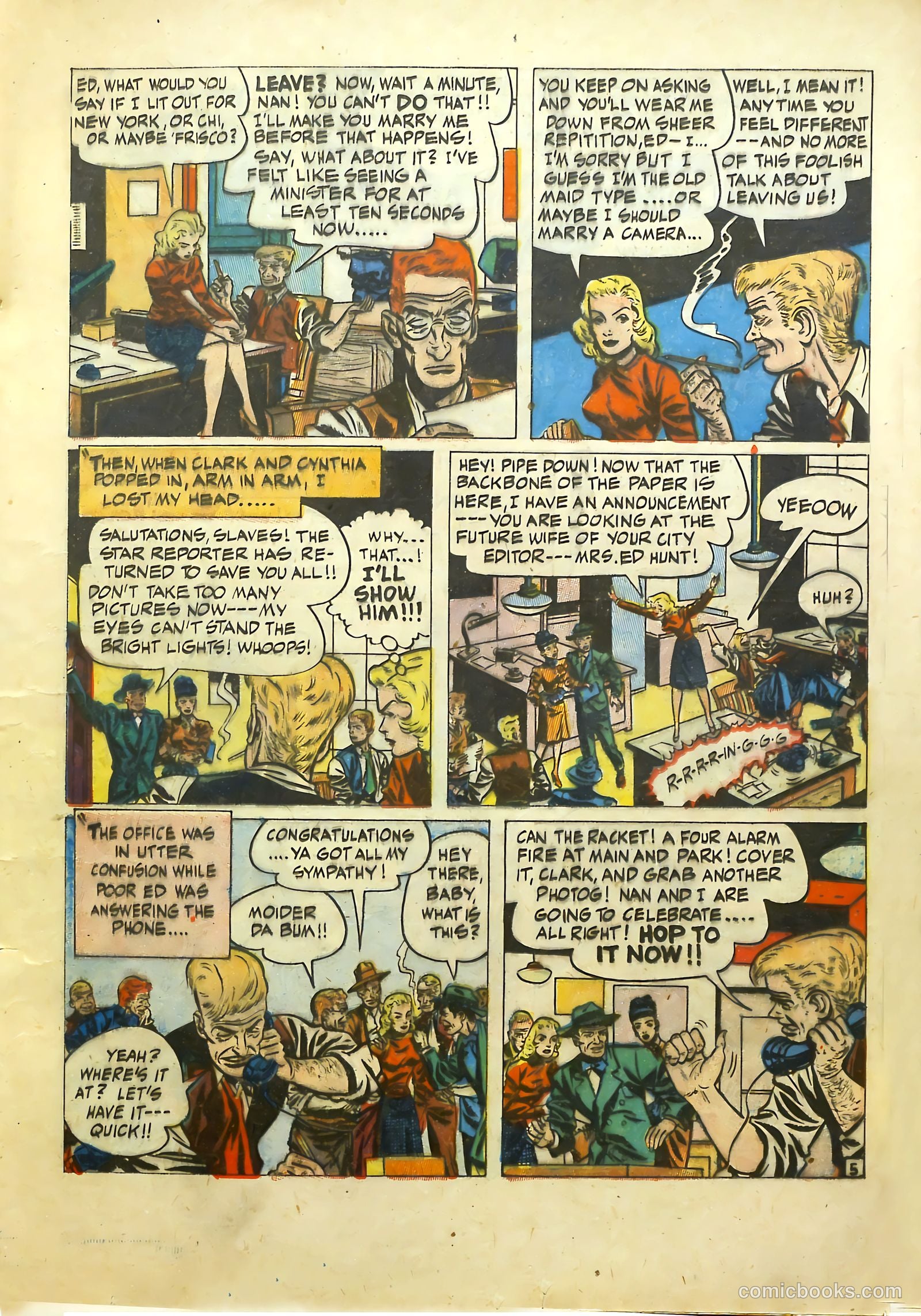 Young Romance #2 (1947) — page 21 of 48