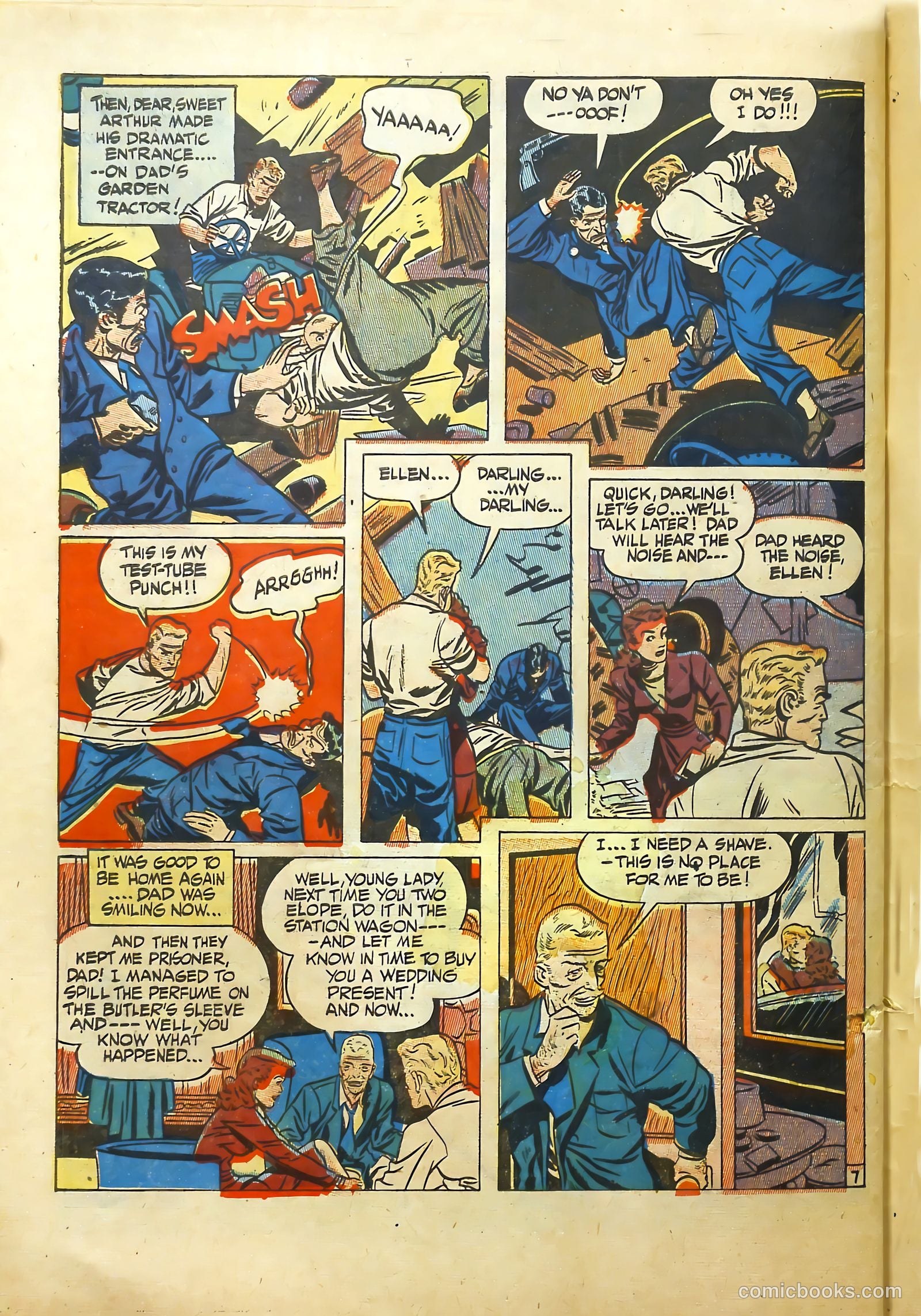 Young Romance #2 (1947) — page 36 of 48